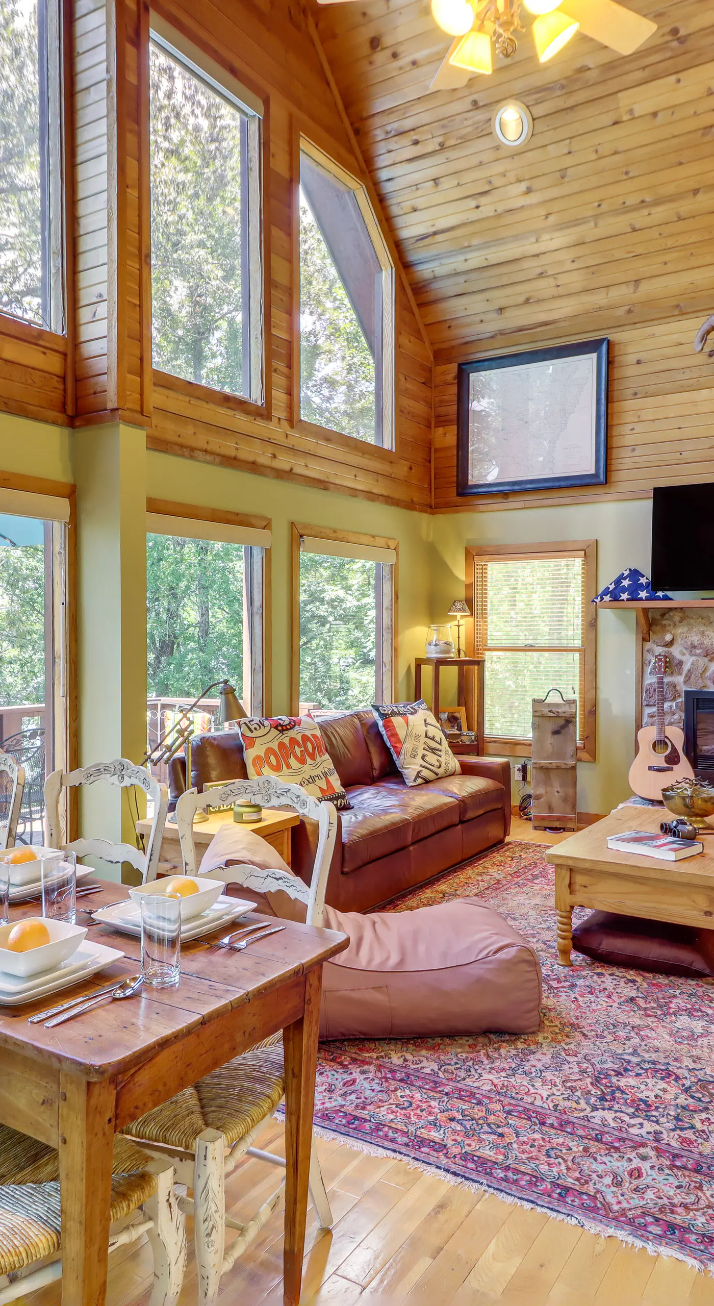 Peaceful Greers Ferry Cabin w/ Deck & Lake View!