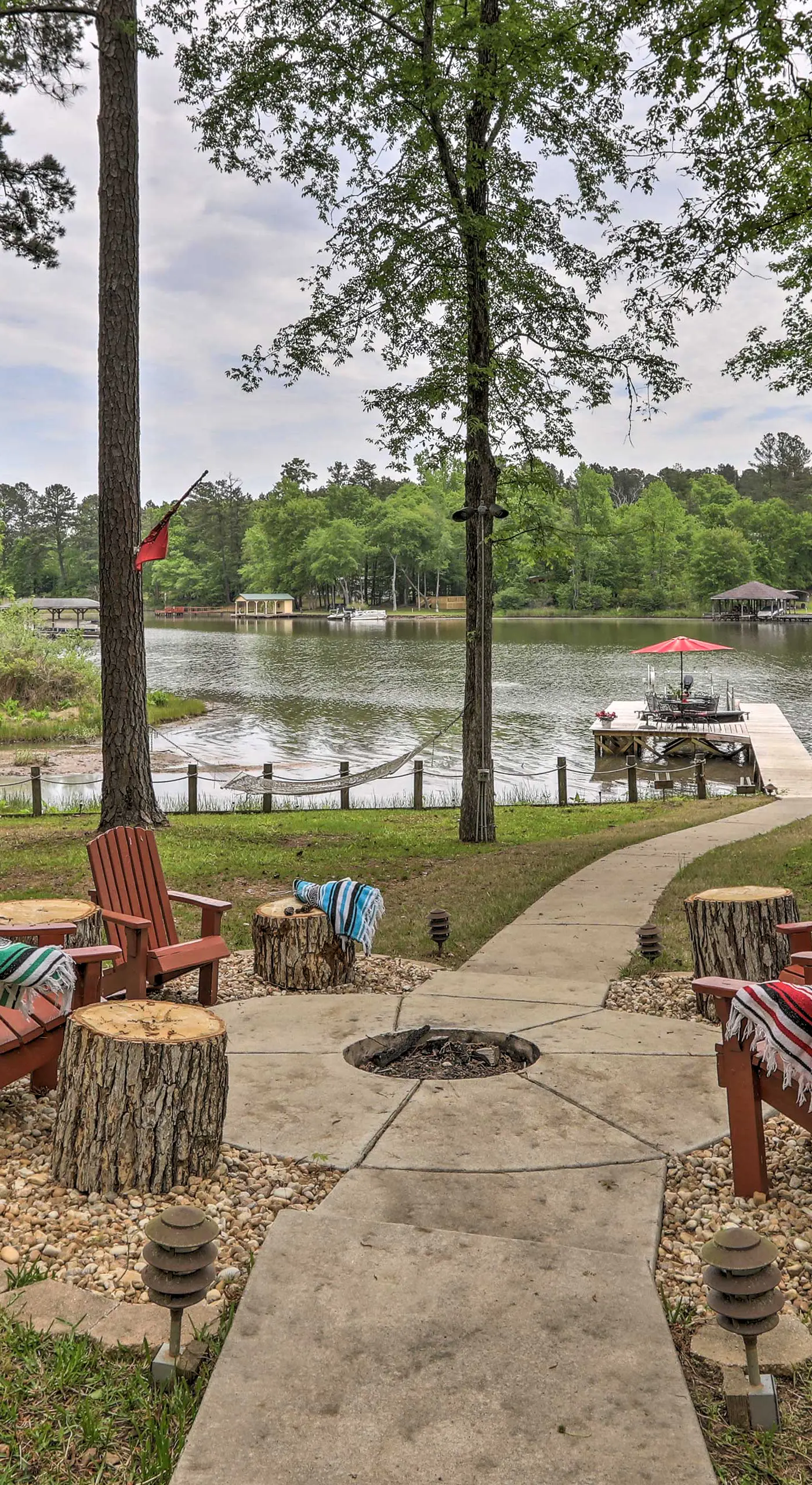 Lakefront Sparta Home: Fire Pit, Dock & Kayak