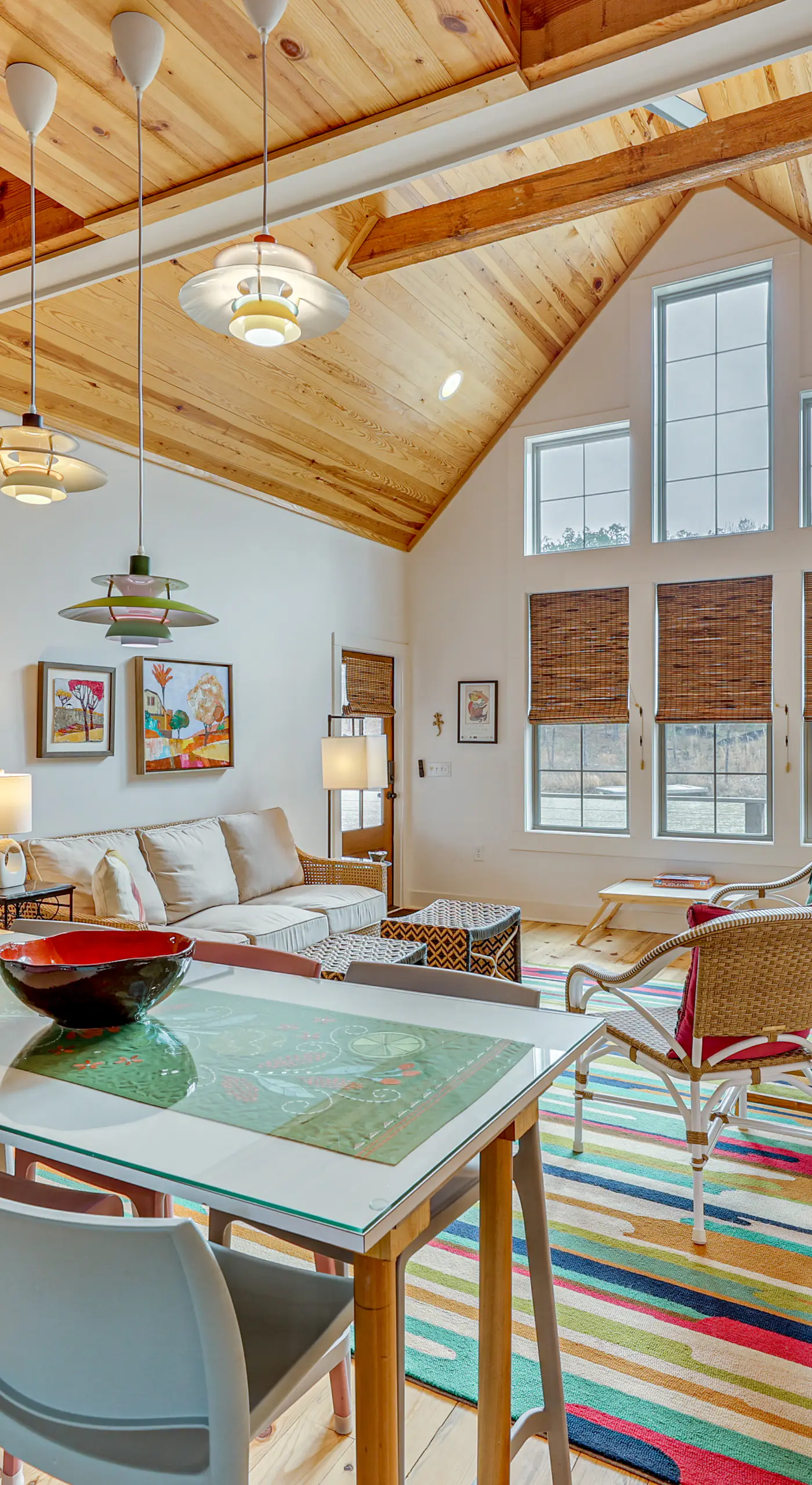 Modern Home Near Lake Martin: Fishing Pond On-Site