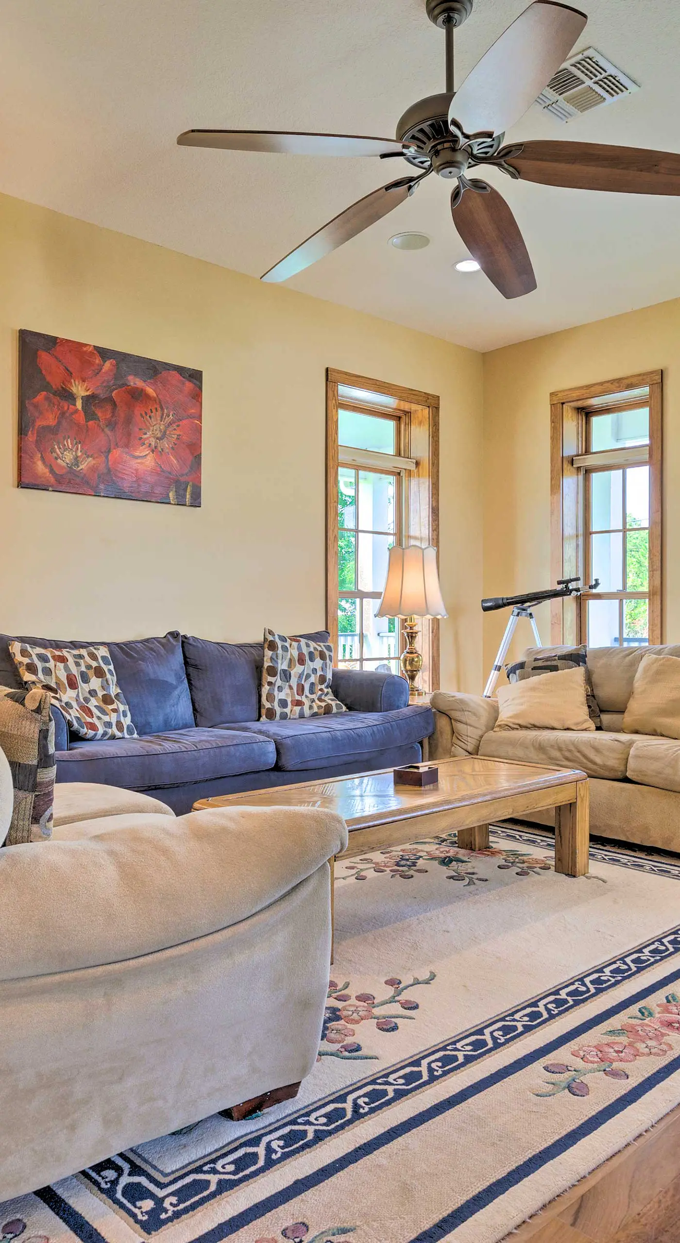 Bright Waveland Home - Walk to Beach Access!
