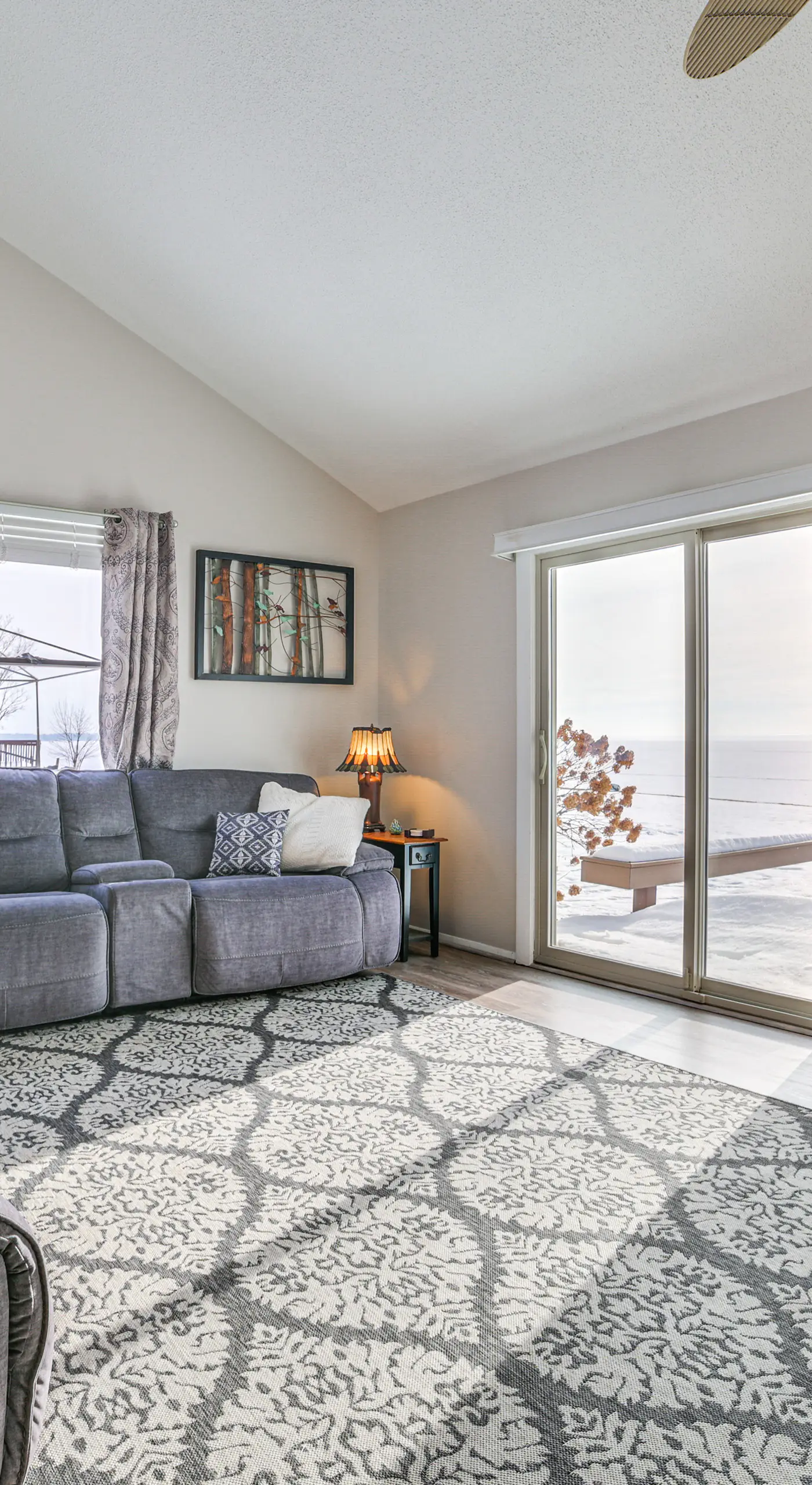 Porch + Views: Waterfront Home on Houghton Lake!