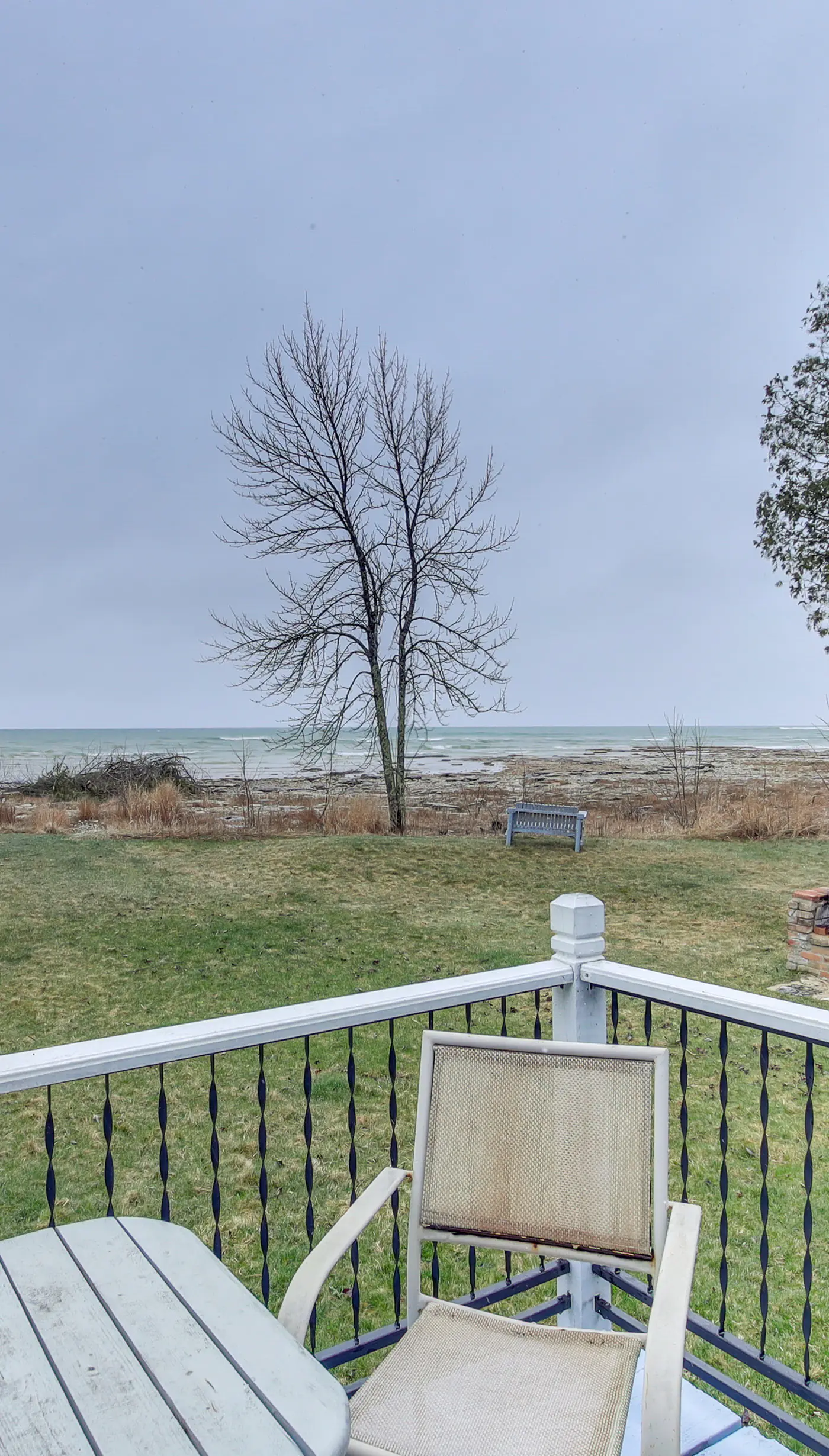 Serene Lakefront Baileys Harbor Home w/ Deck!