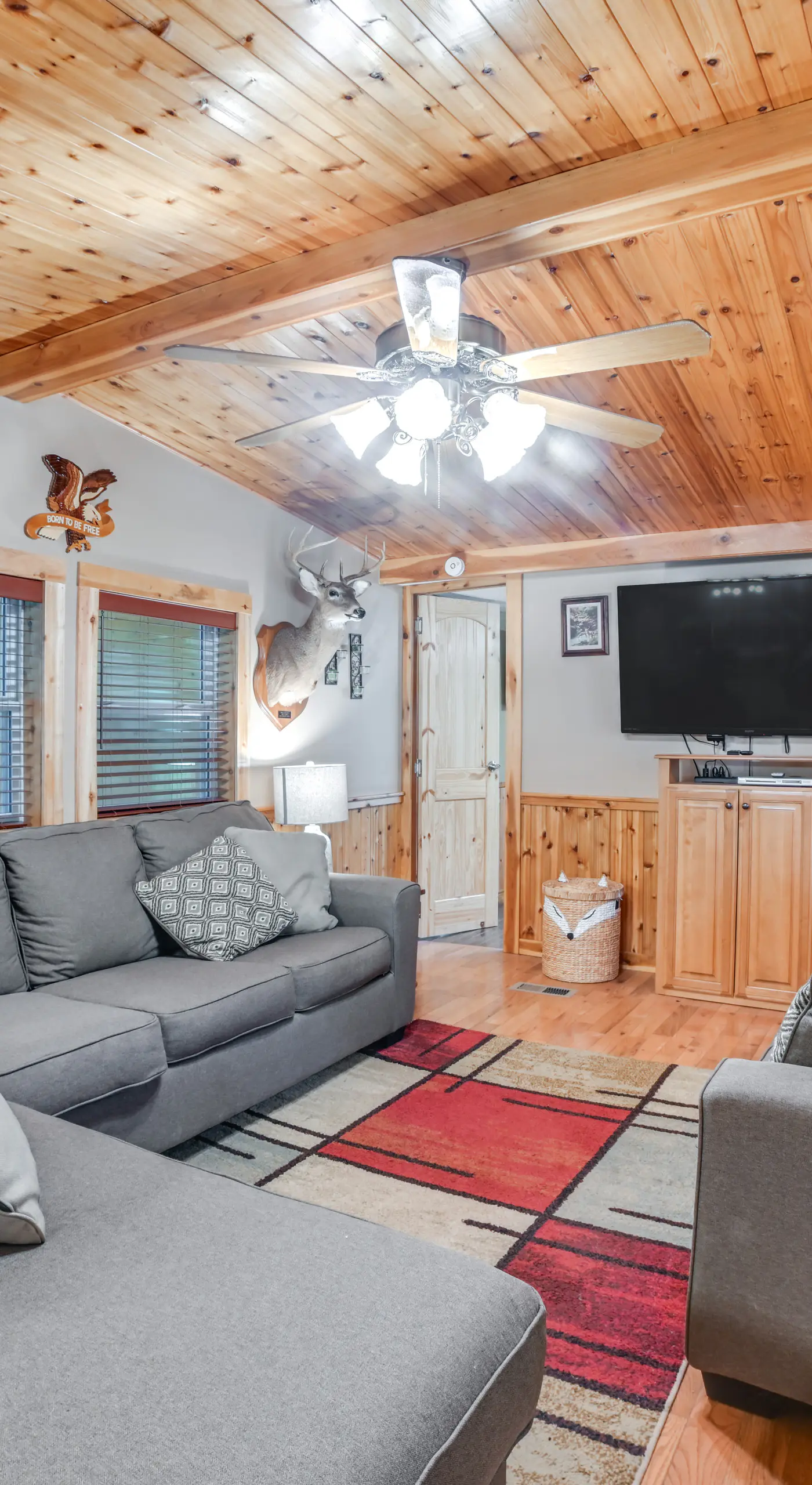 Walk to Lake: Dover Cabin w/ Views & Porch