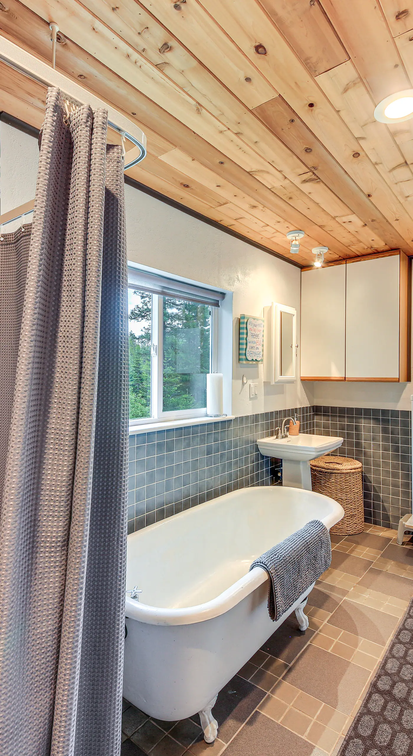 Rustic & Modern Home w/ Forest Views in Newport!