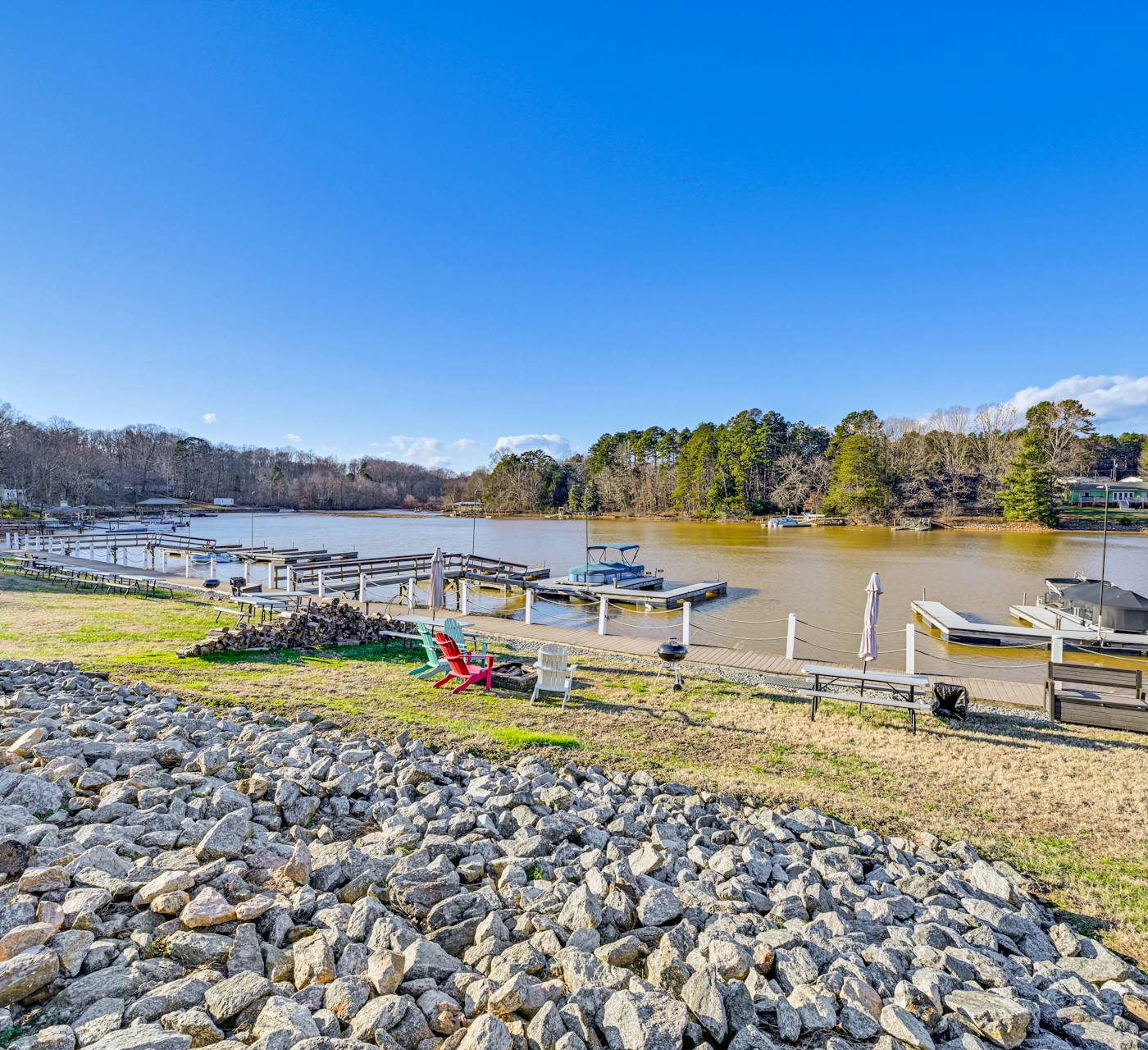 Community Perks + Views: Cozy Lake Norman Cottage