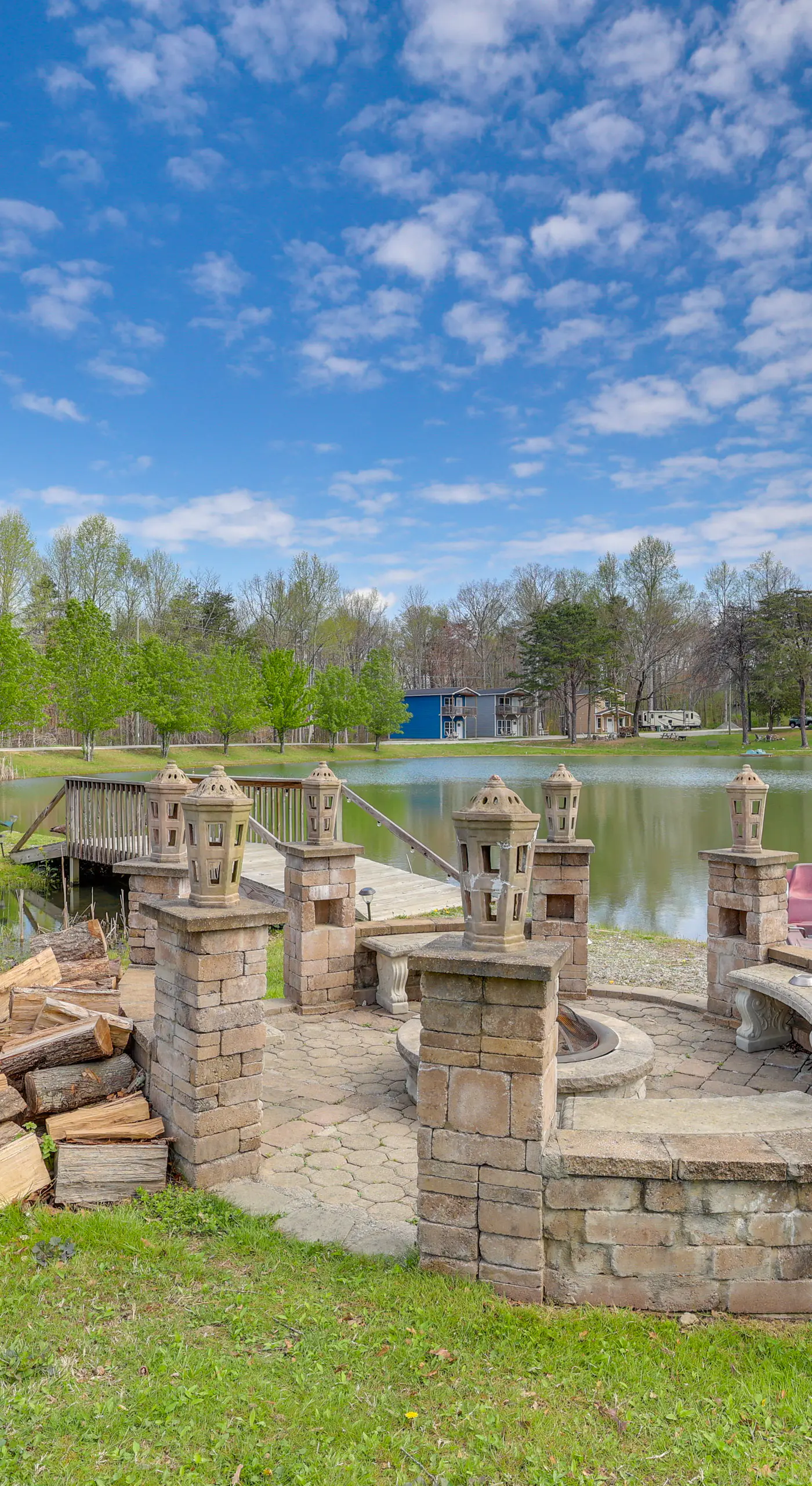 Fire Pit + Game Room: Lakefront Escape in Trenton!
