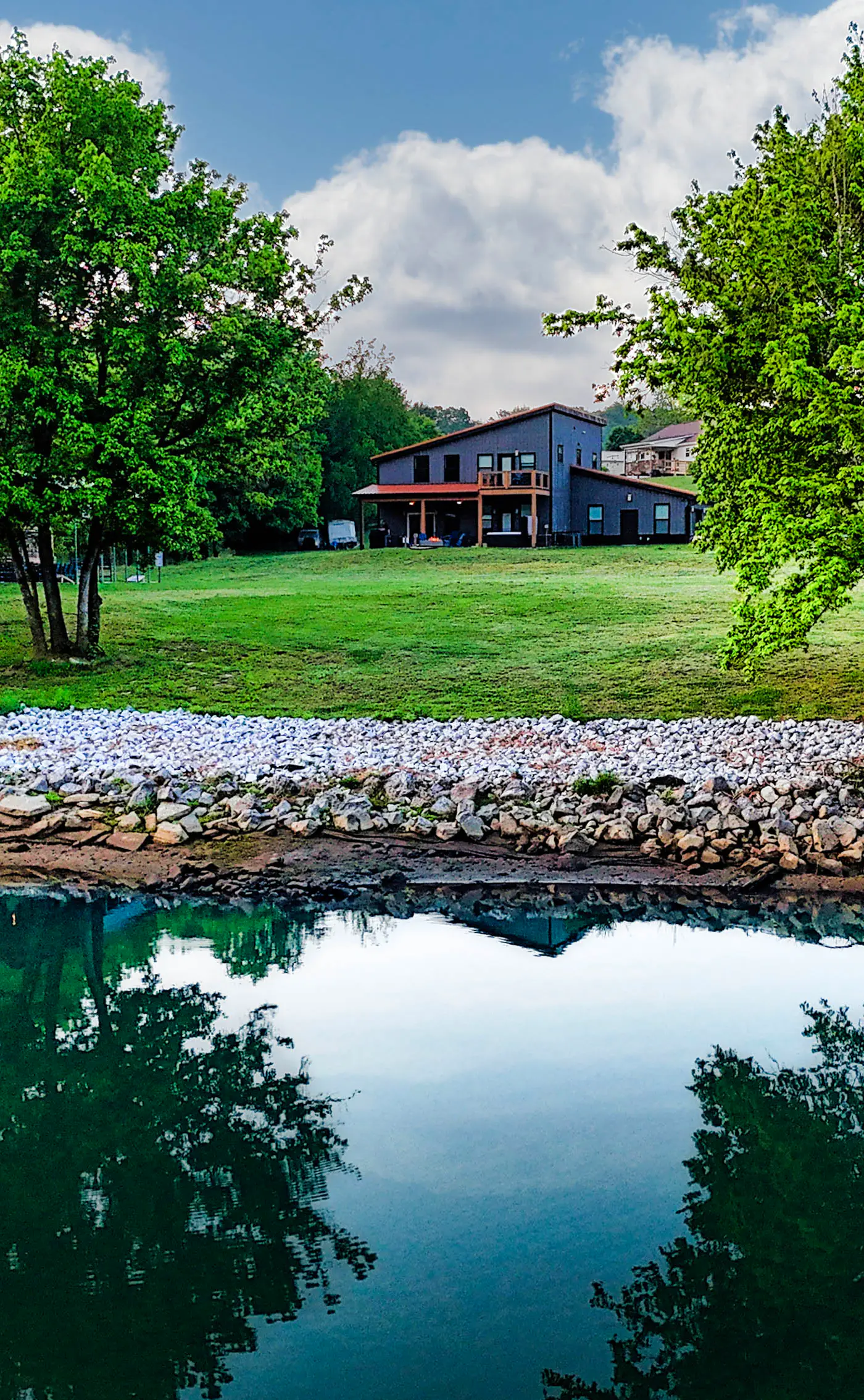 Smoky Mountain Riverfront Barndominium