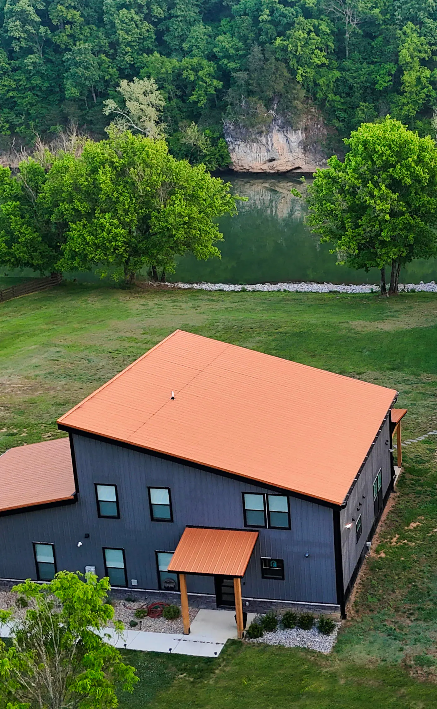 Smoky Mountain Riverfront Barndominium