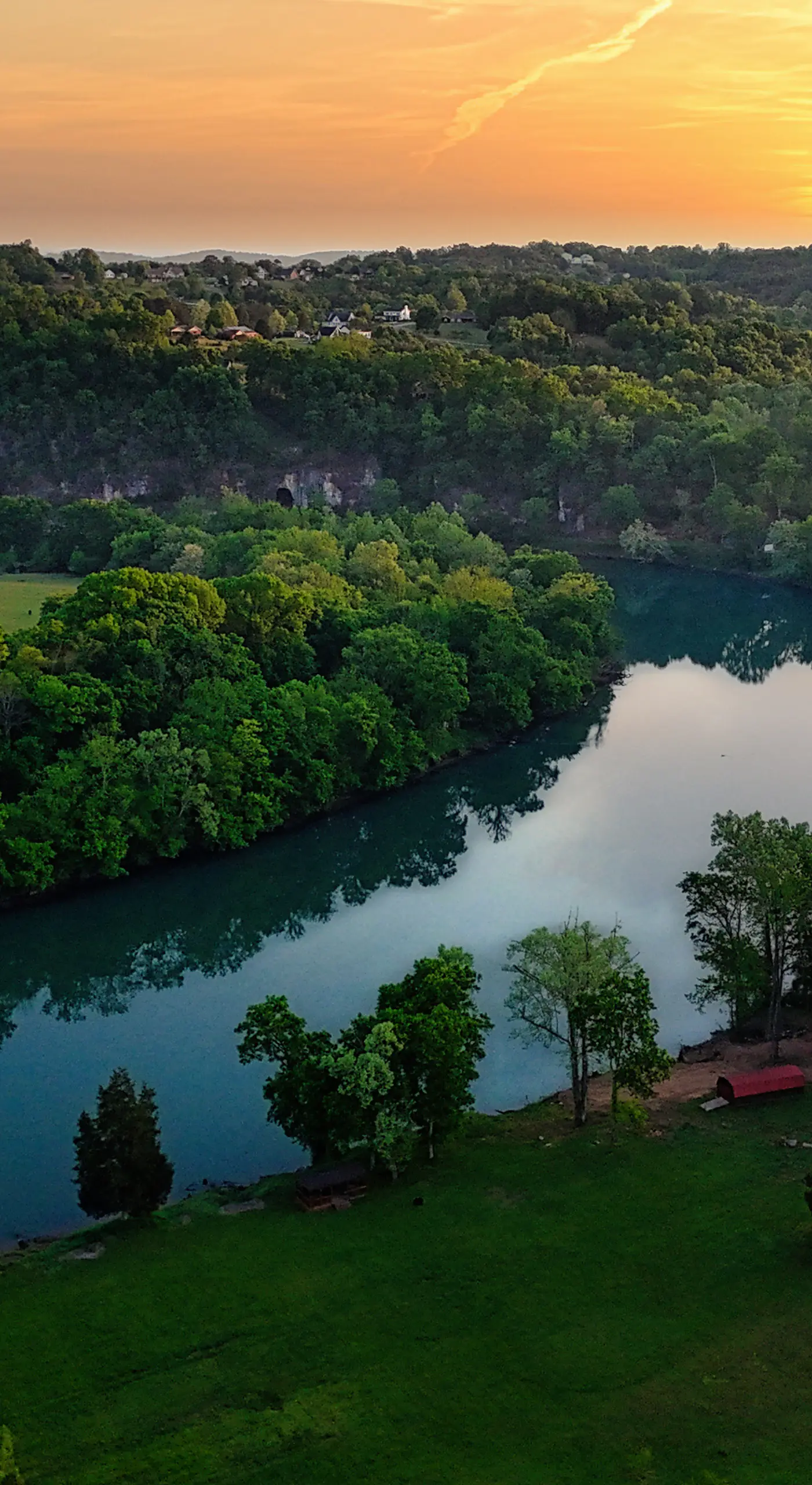 Smoky Mountain Riverfront Barndominium
