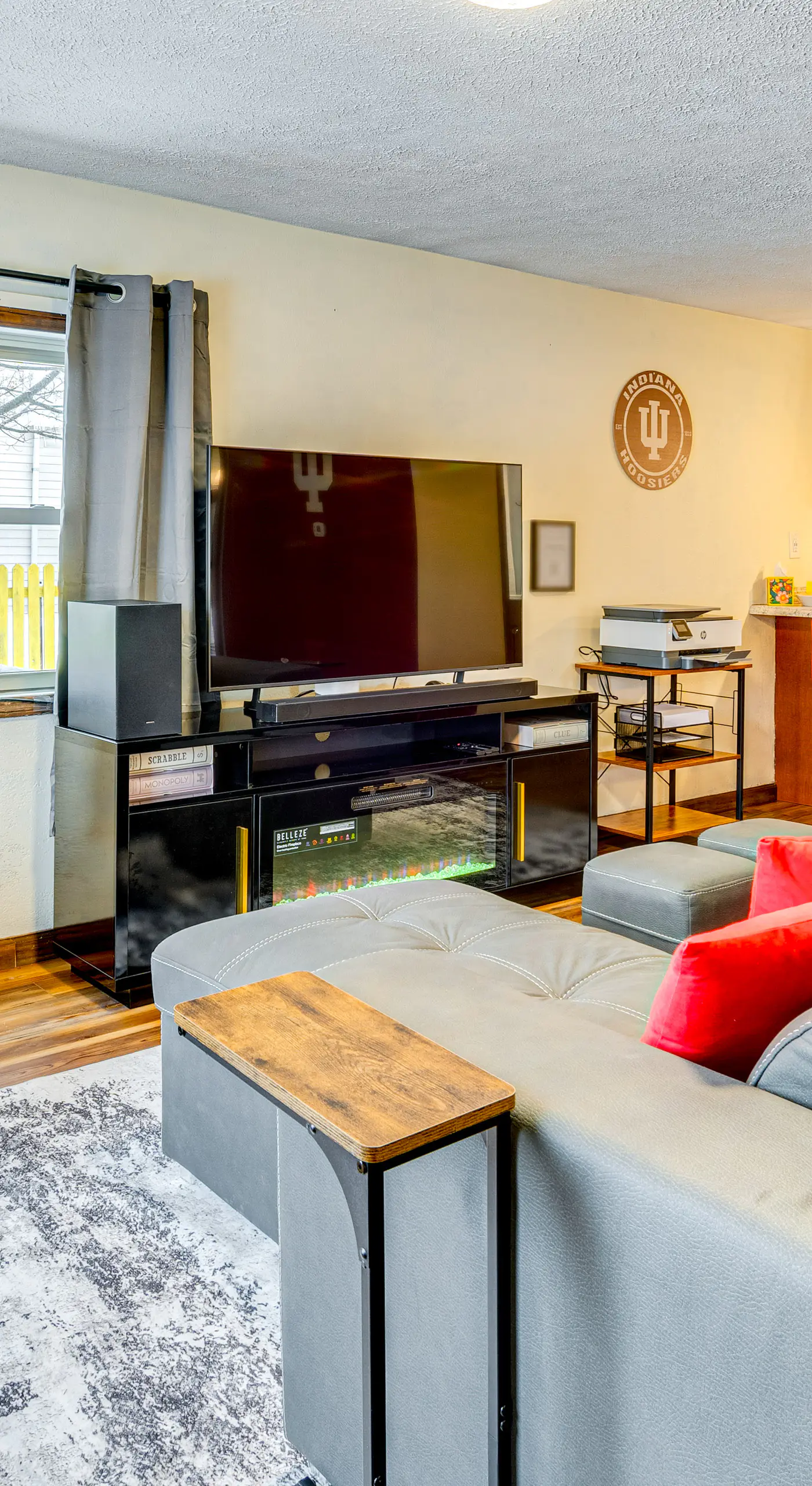1 Mi to IU: Hoosier Home w/ Fenced Yard & Fire Pit