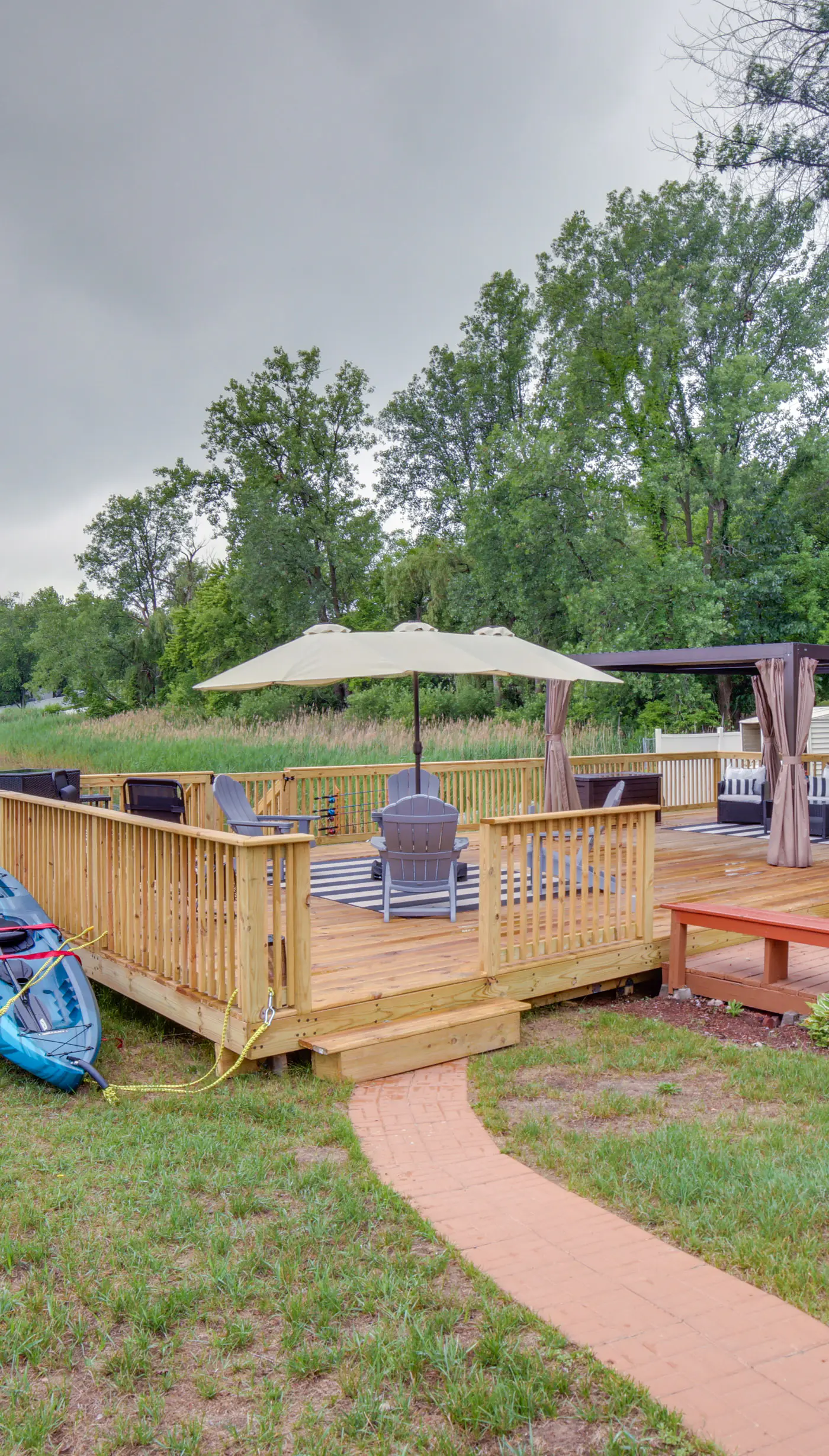 Kayaks & Fire Pits: Waterfront Portage Getaway!