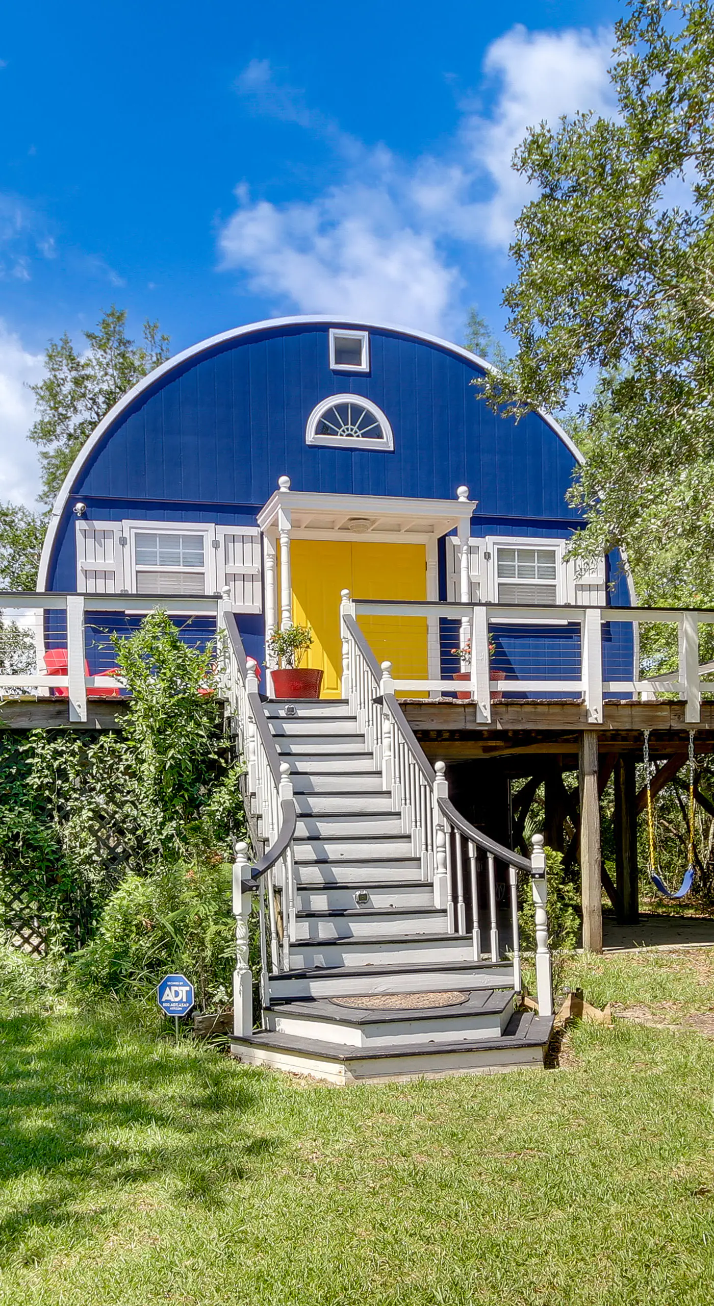 Wraparound Deck: Unique Bay St Louis Home on Canal