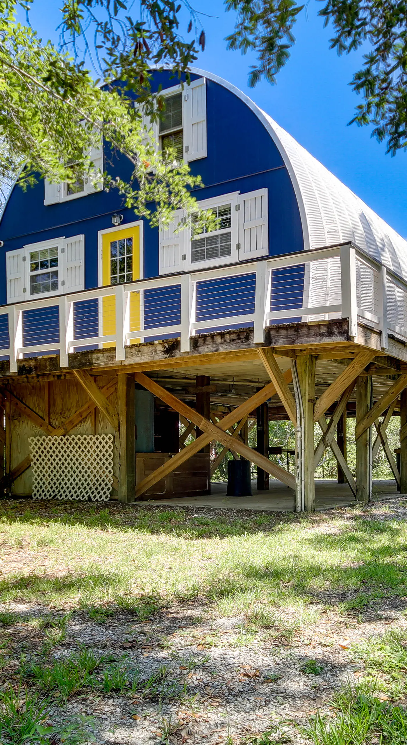 Wraparound Deck: Unique Bay St Louis Home on Canal
