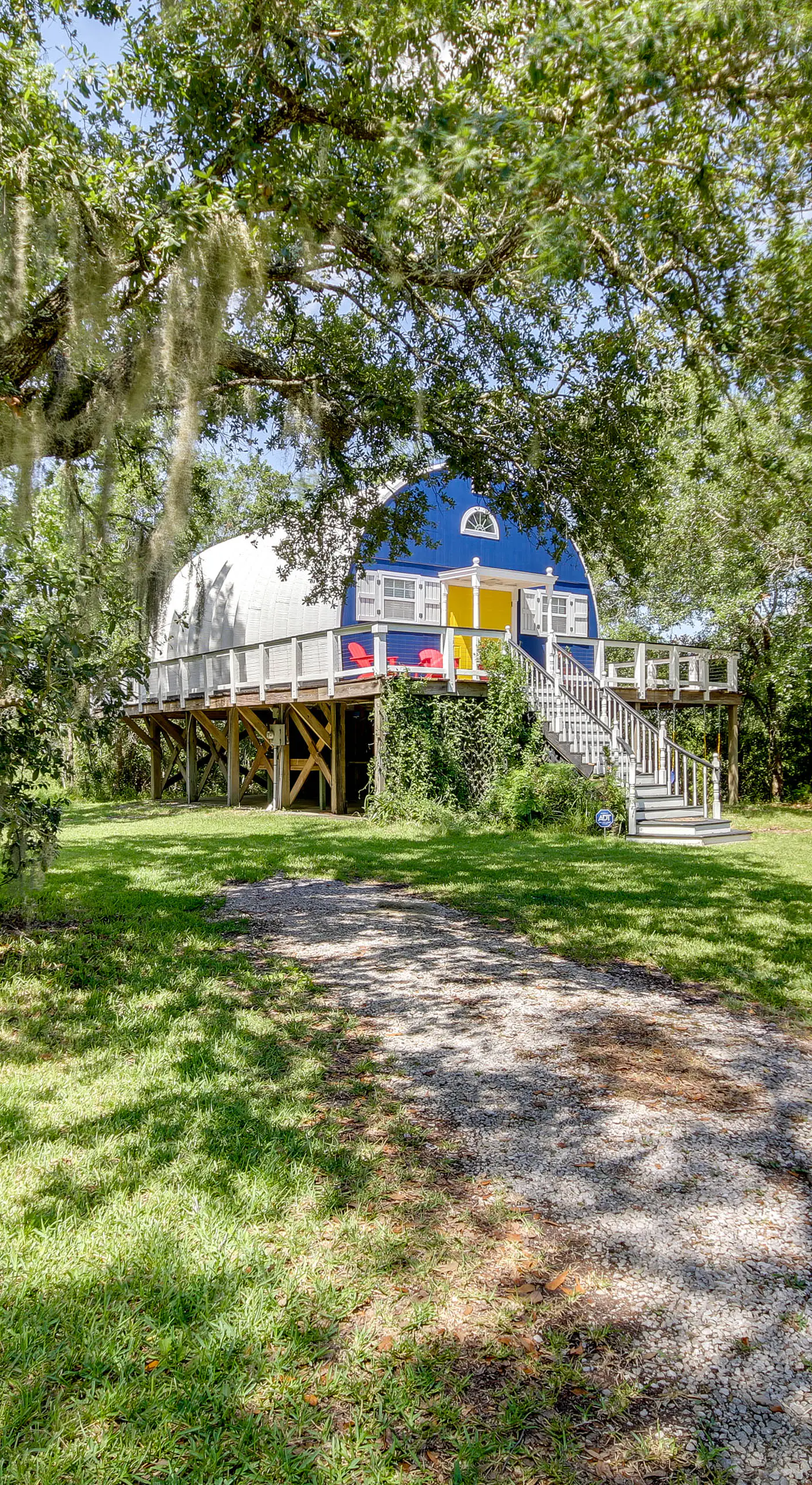 Wraparound Deck: Unique Bay St Louis Home on Canal