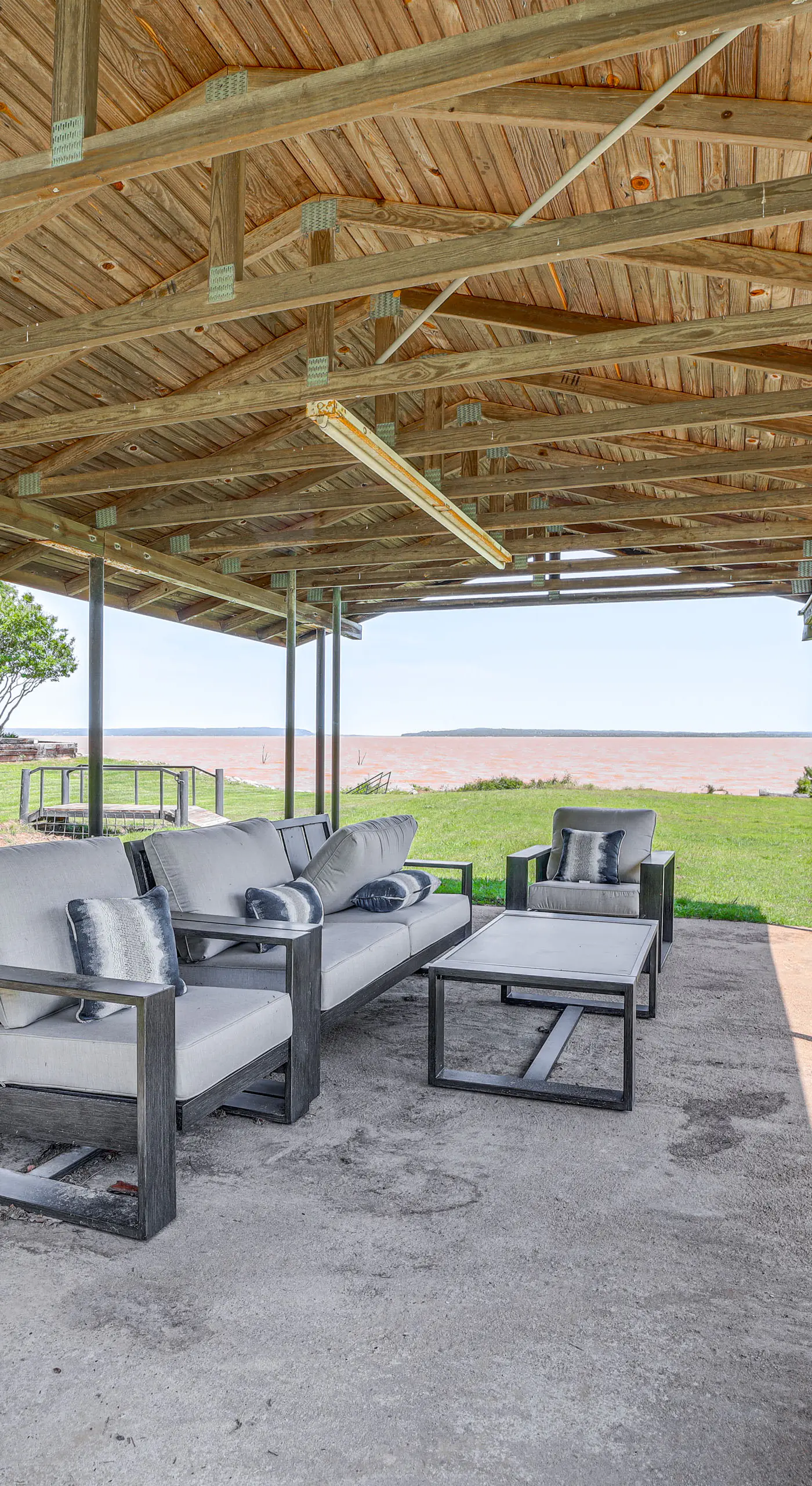 Waterfront Lake Eufaula Home: Dock & Beach Access!