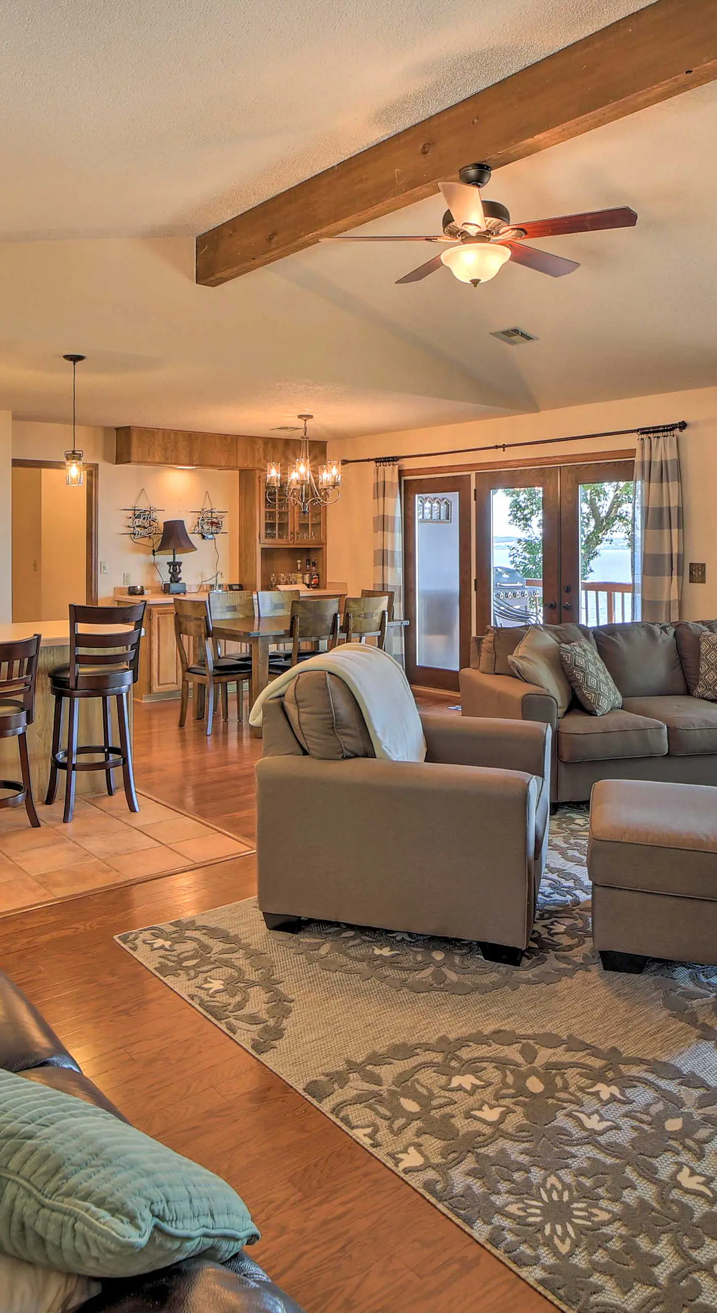 Grand Lake Views + Fire Pit: Monkey Island Home!