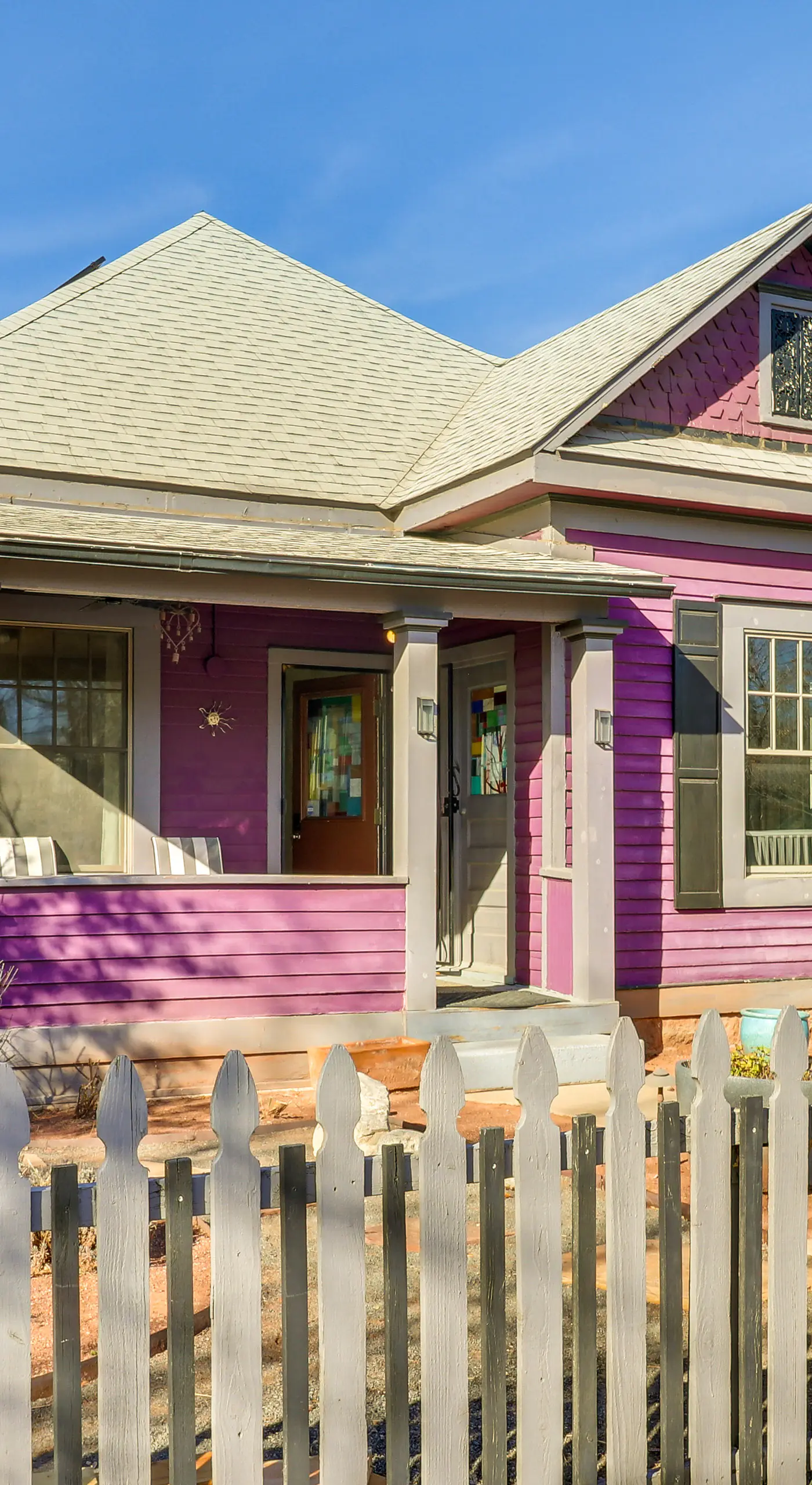 Deck & Home Office: Walkable Albuquerque Home