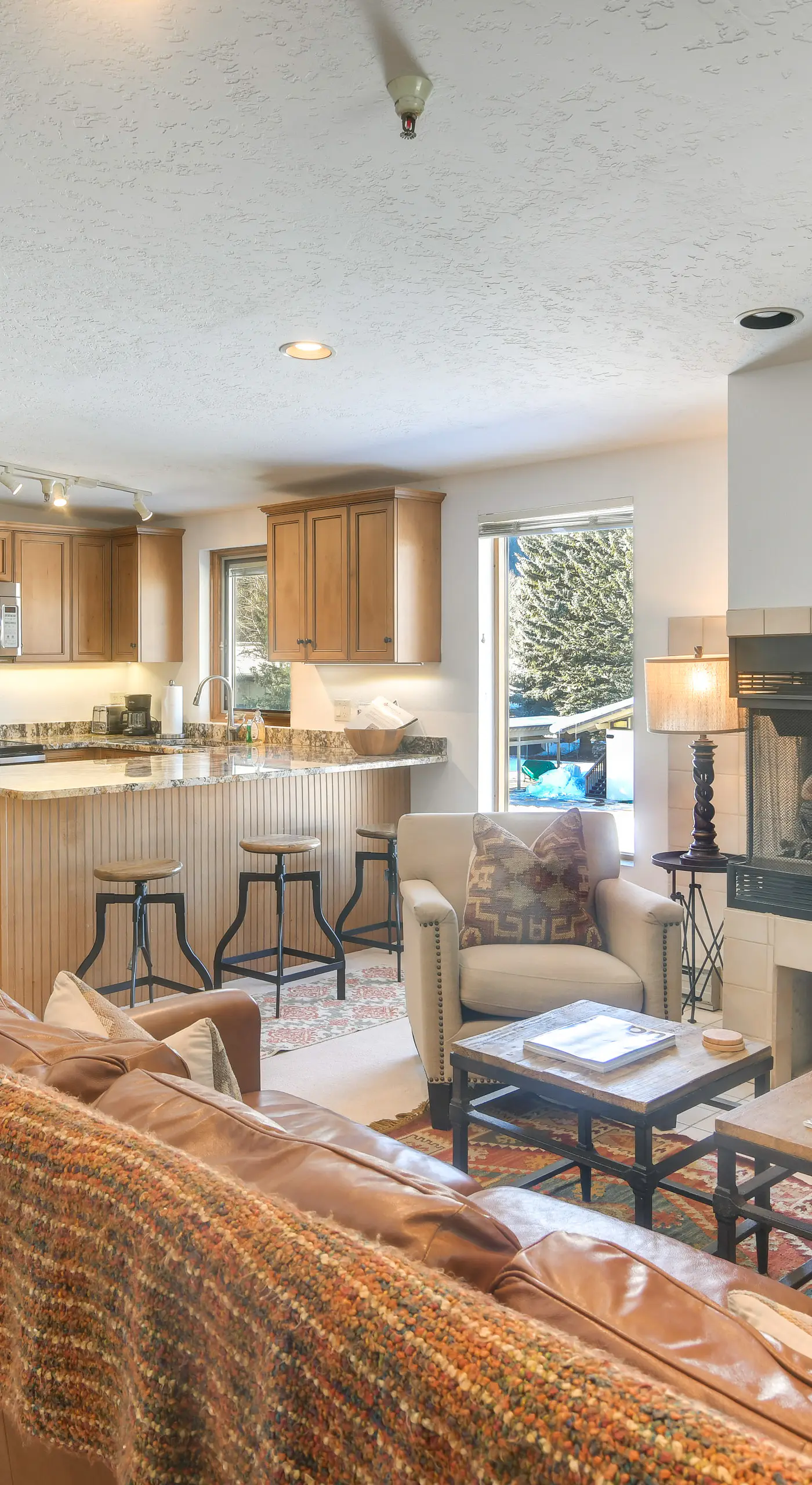 Mtn-View Balcony! Walkable Ketchum Condo