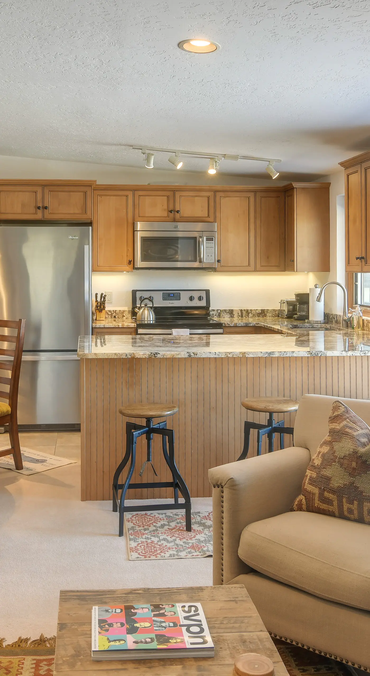 Mtn-View Balcony! Walkable Ketchum Condo