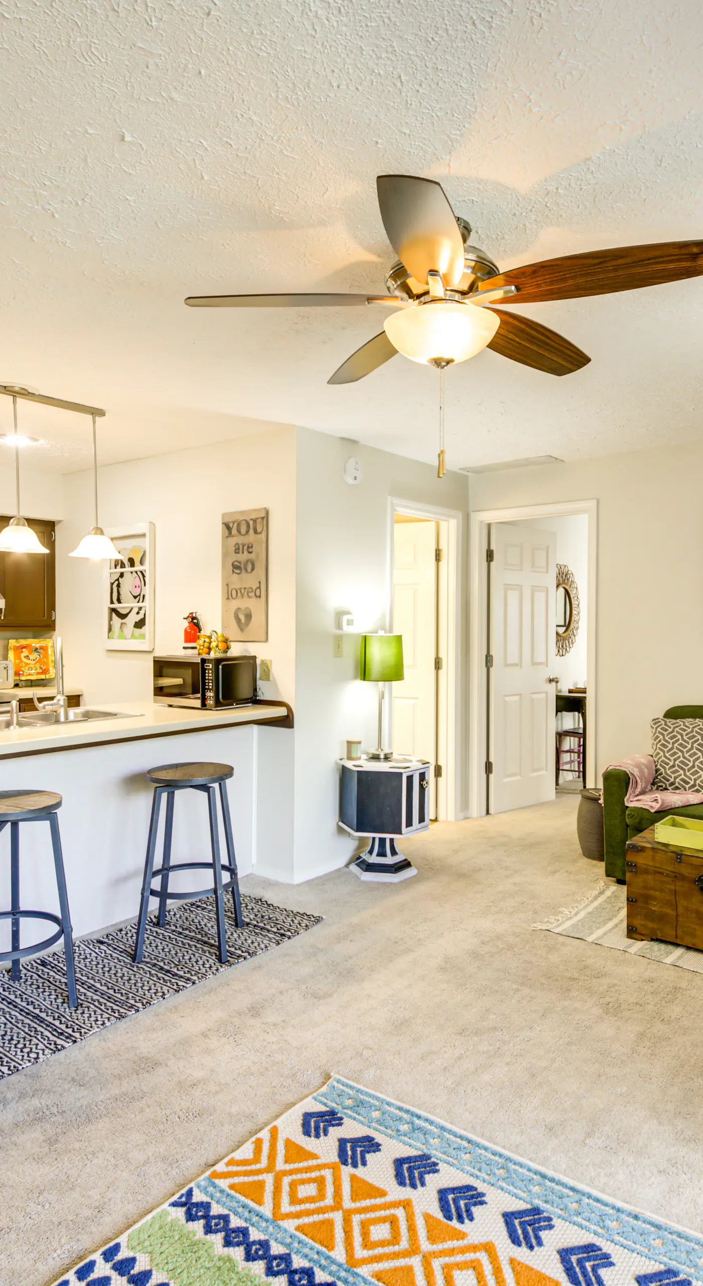 3 Mi to IU: Dog-Friendly Condo w/ Pool Access!