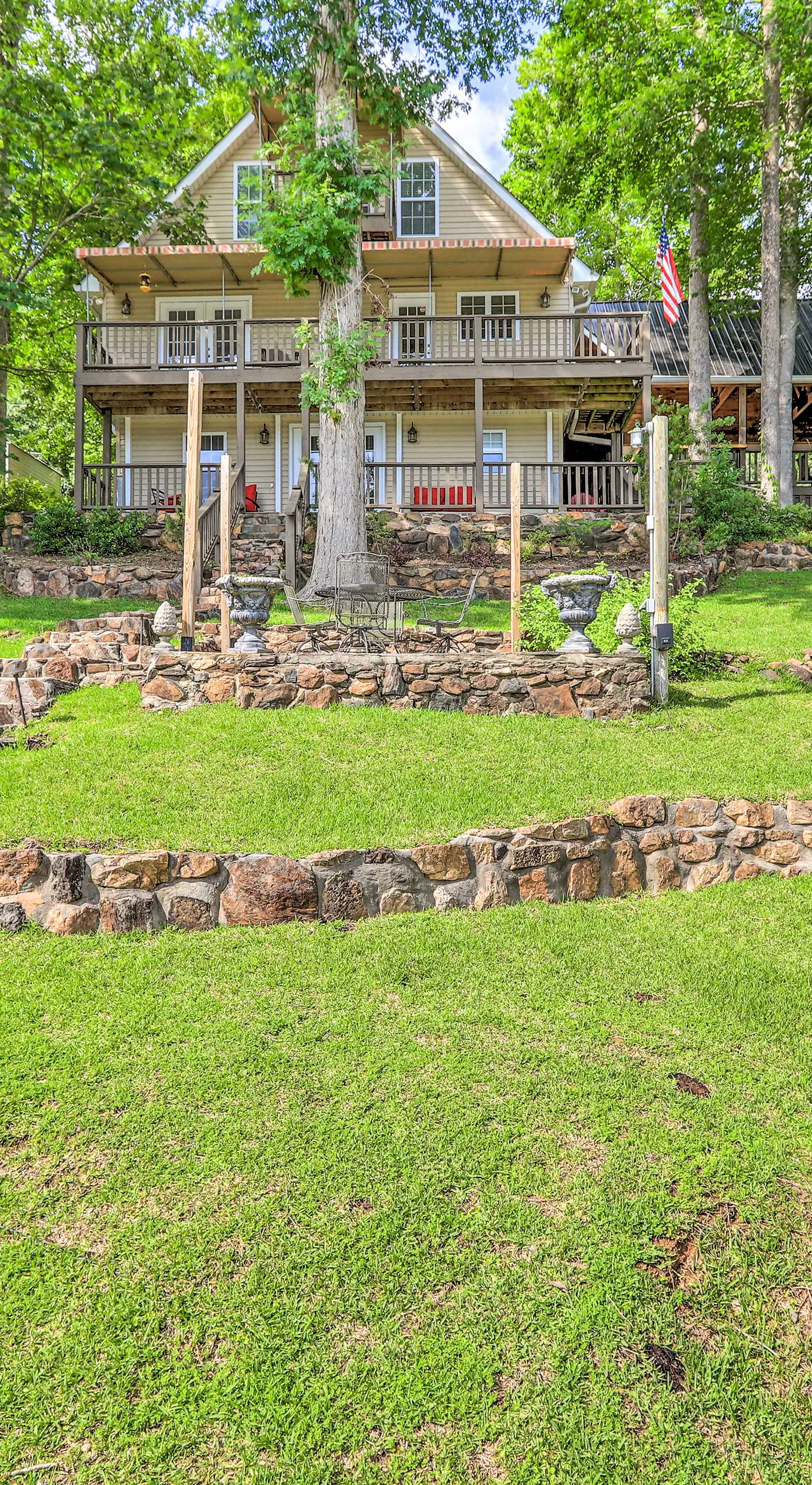 Lakefront Retreat w/ Deep Water + Great Views!