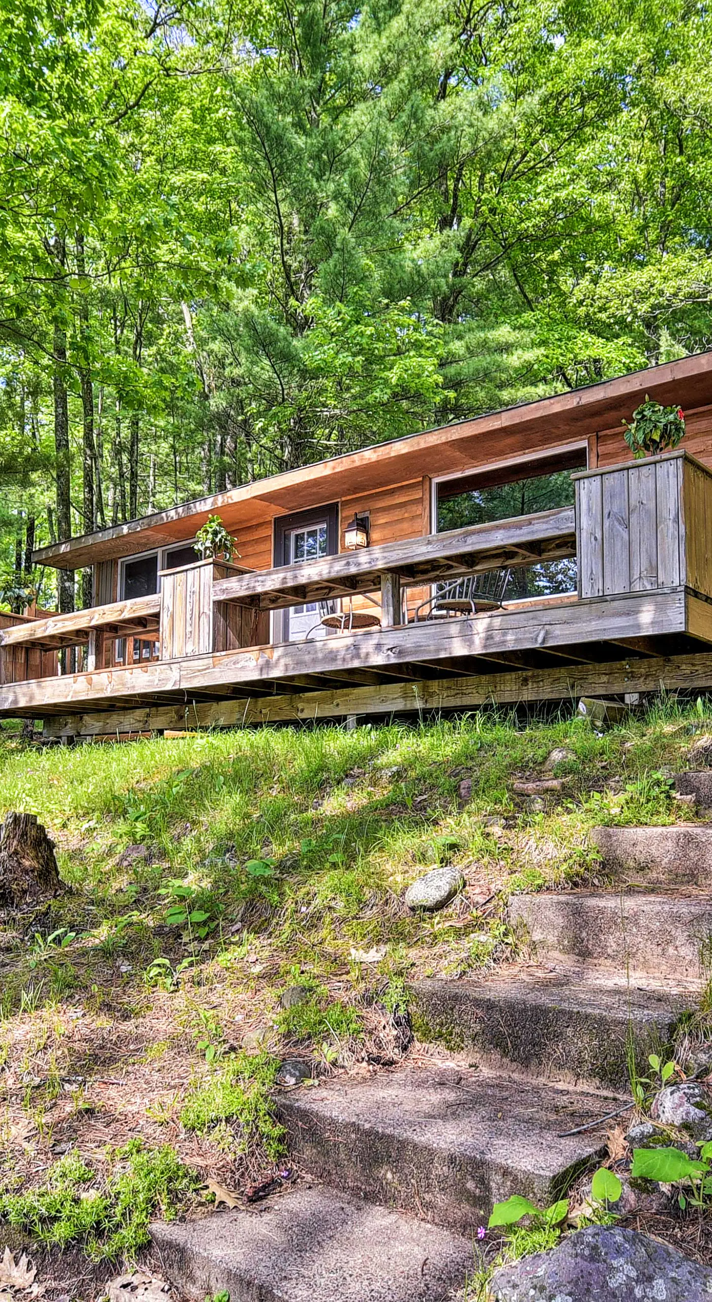 Burns Lake Cabin w/ Dock, Fire Pit, Rowboat & More
