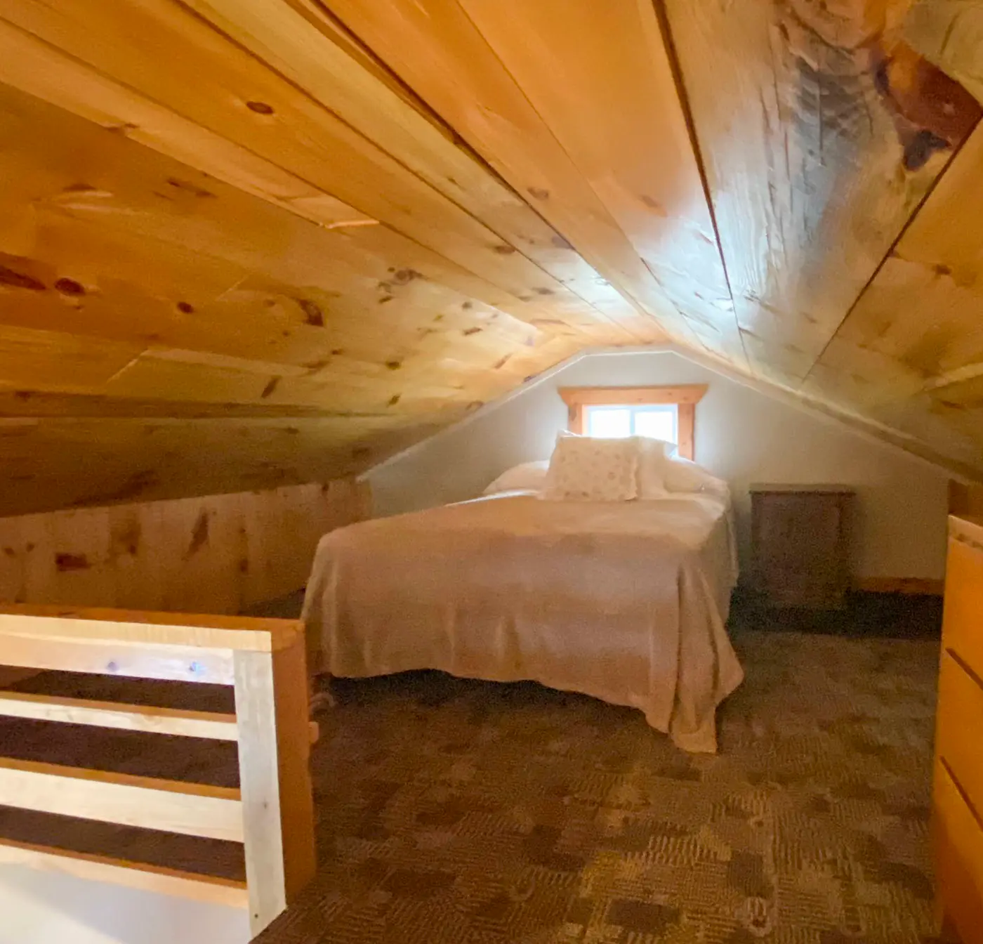 Burns Lake Cabin w/ Dock, Fire Pit, Rowboat & More