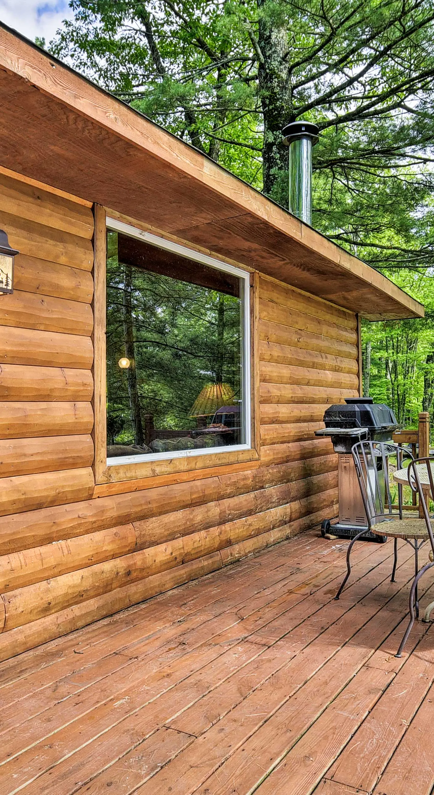 Burns Lake Cabin w/ Dock, Fire Pit, Rowboat & More