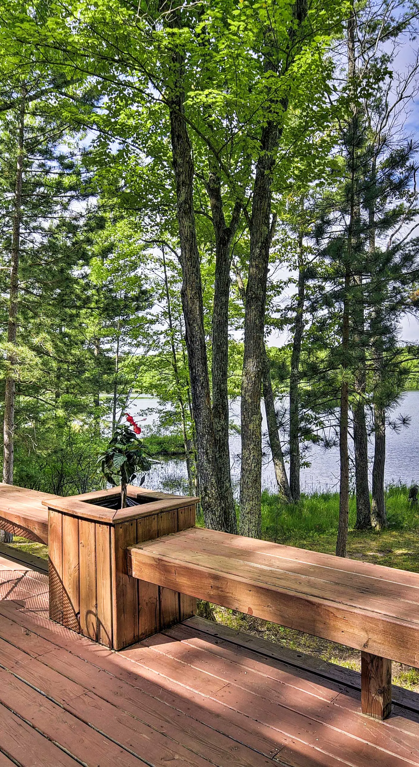 Burns Lake Cabin w/ Dock, Fire Pit, Rowboat & More