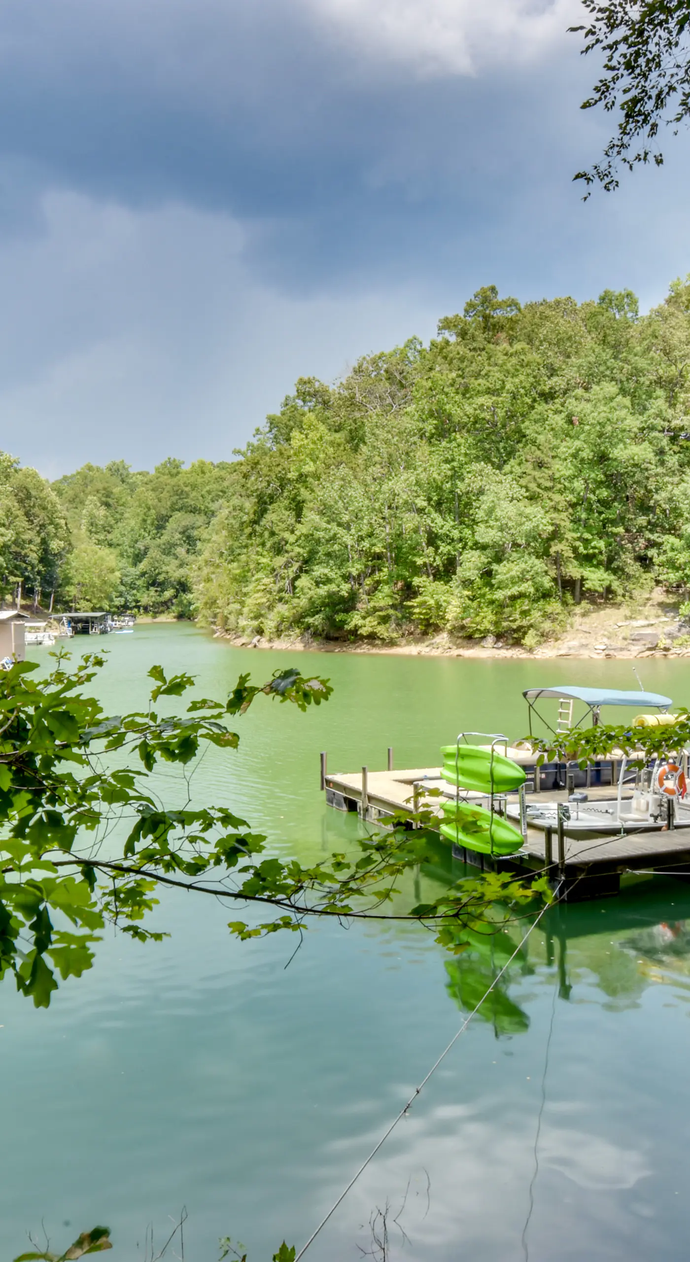 Dock & Hot Tub at Fair Play Hideaway!