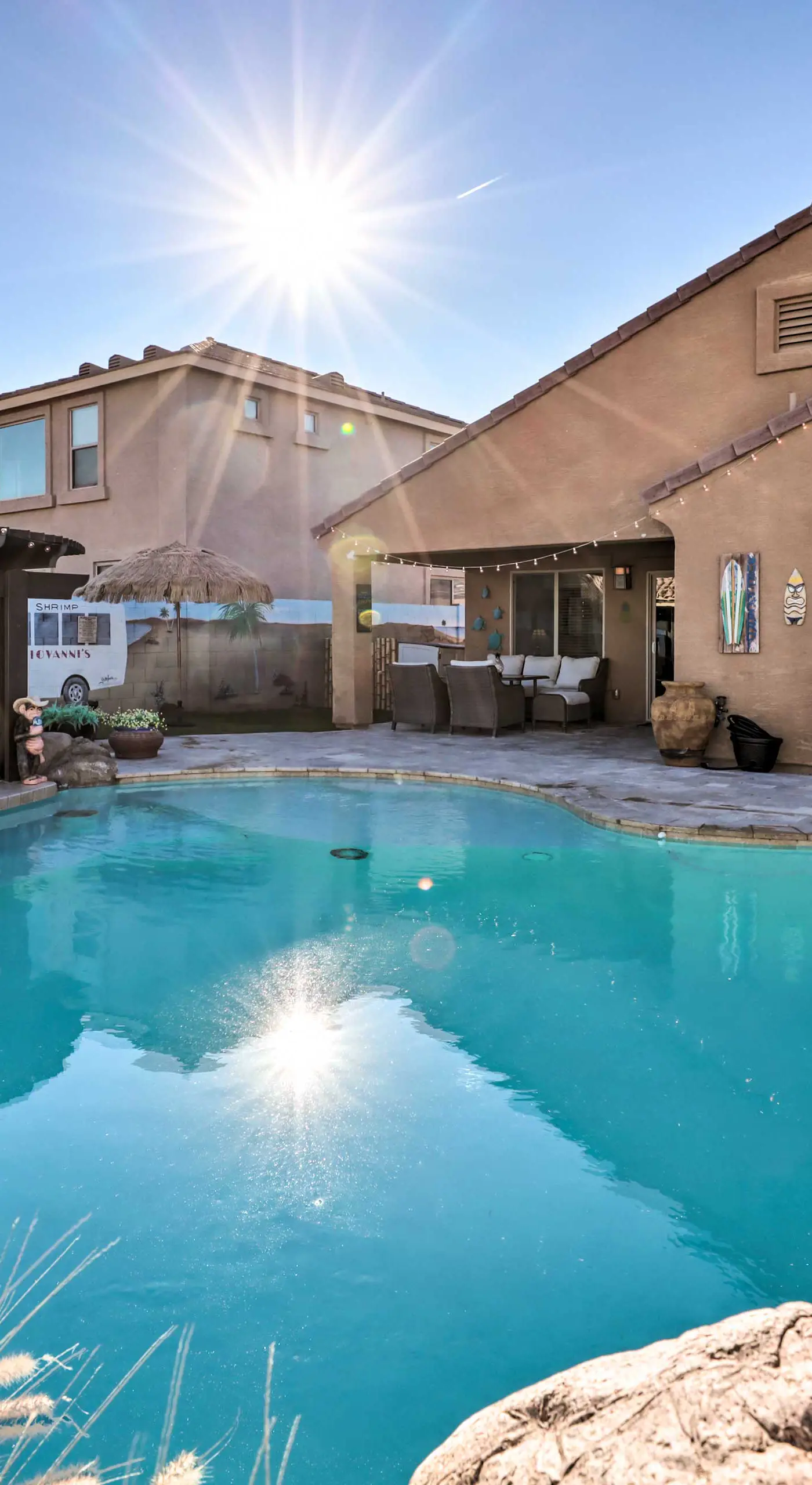Maricopa Home w/ Swim-Up Bar, Heated Pool & Slide