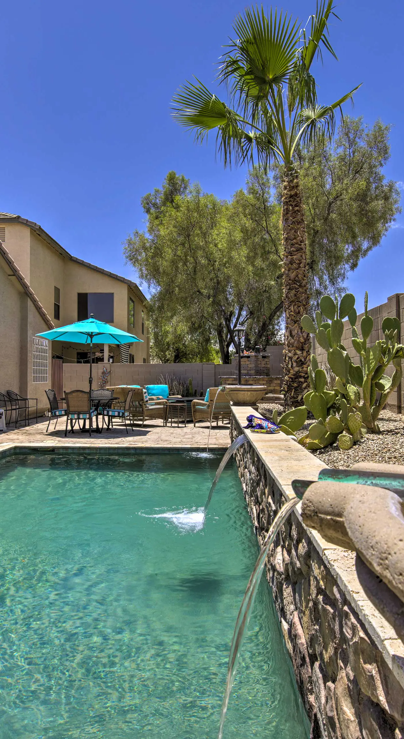Chic Maricopa Getaway w/ Outdoor Oasis & Pool