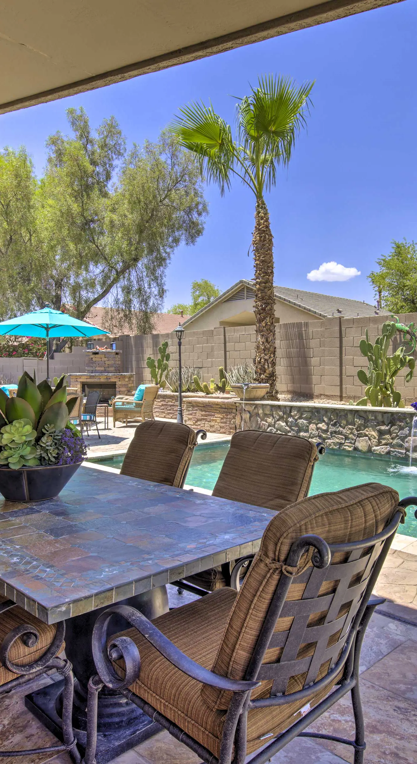 Chic Maricopa Getaway w/ Outdoor Oasis & Pool