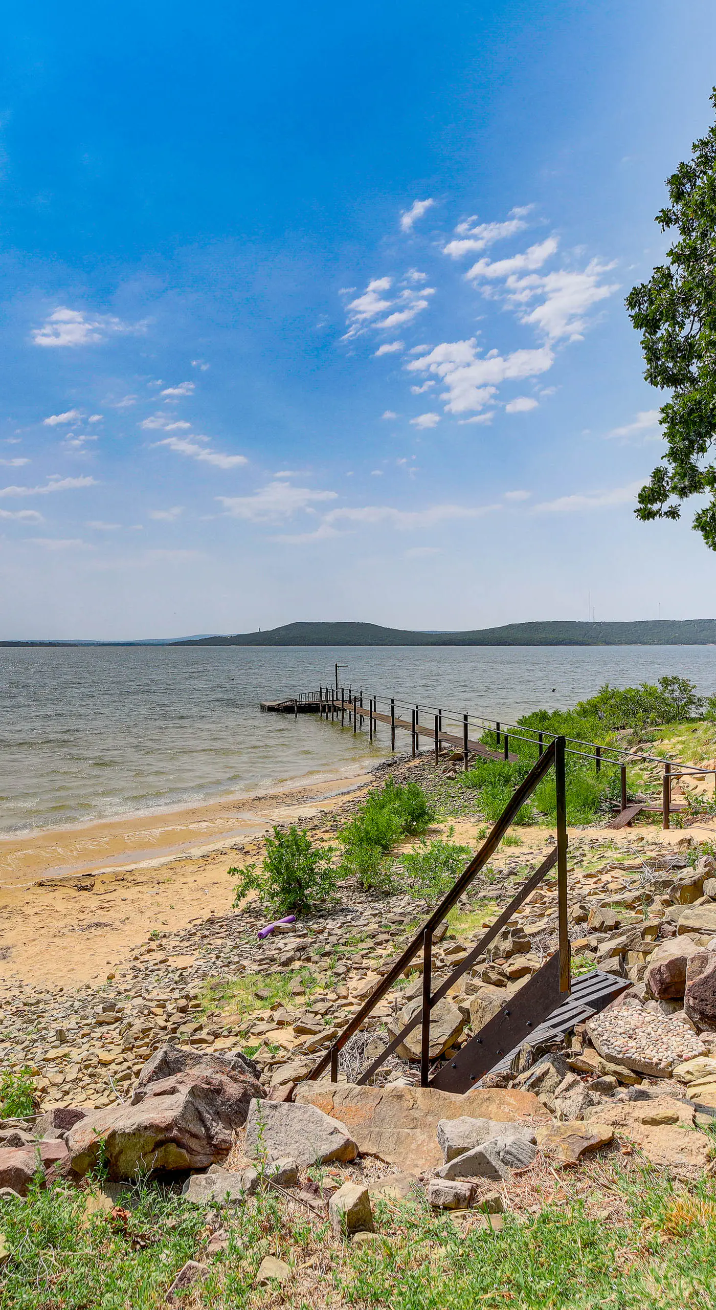 Lakefront Eufaula Escape w/ Dock + Private Beach!