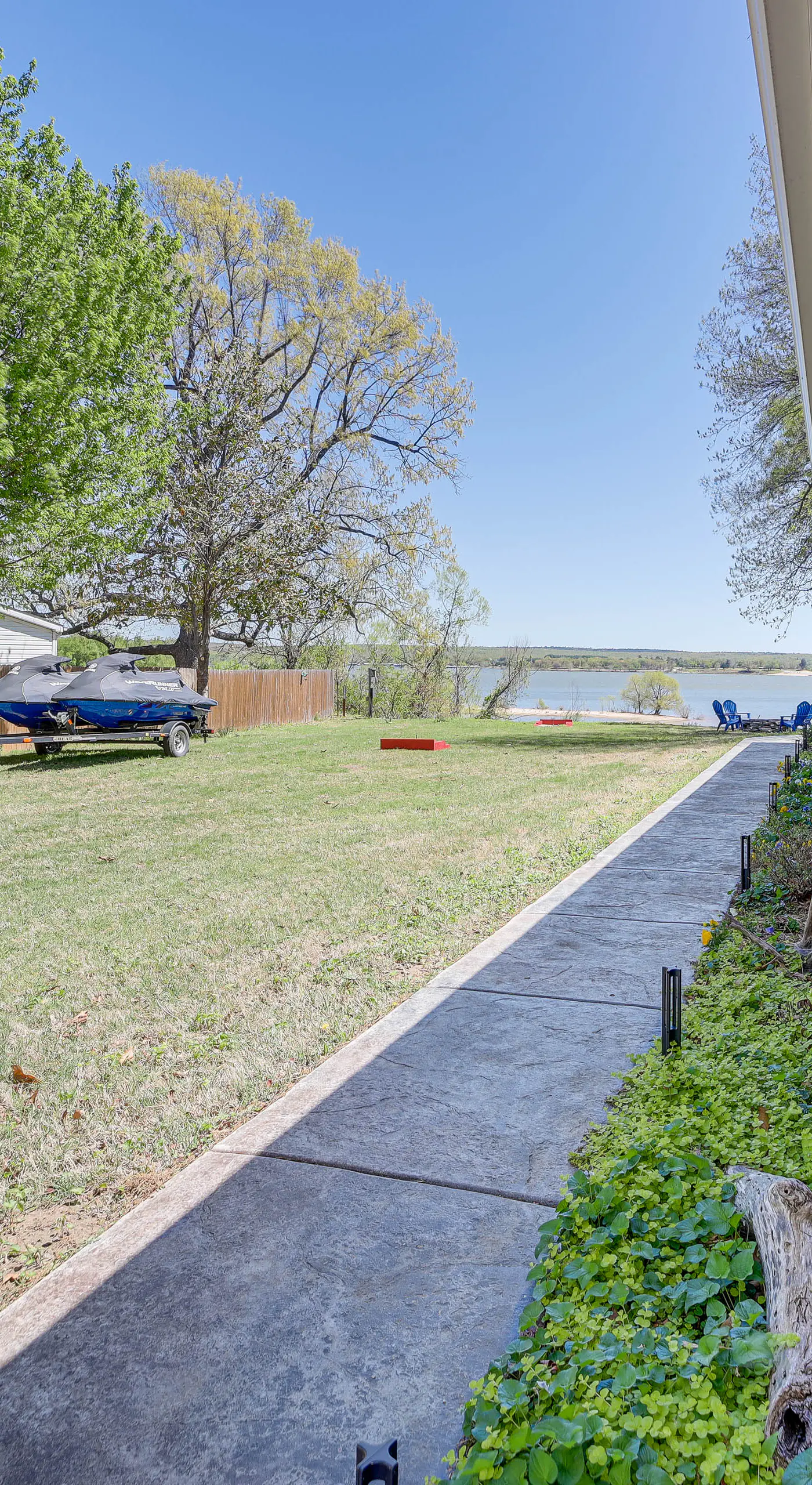 Lakefront Eufaula Cabin w/ Fire Pit & Private Dock