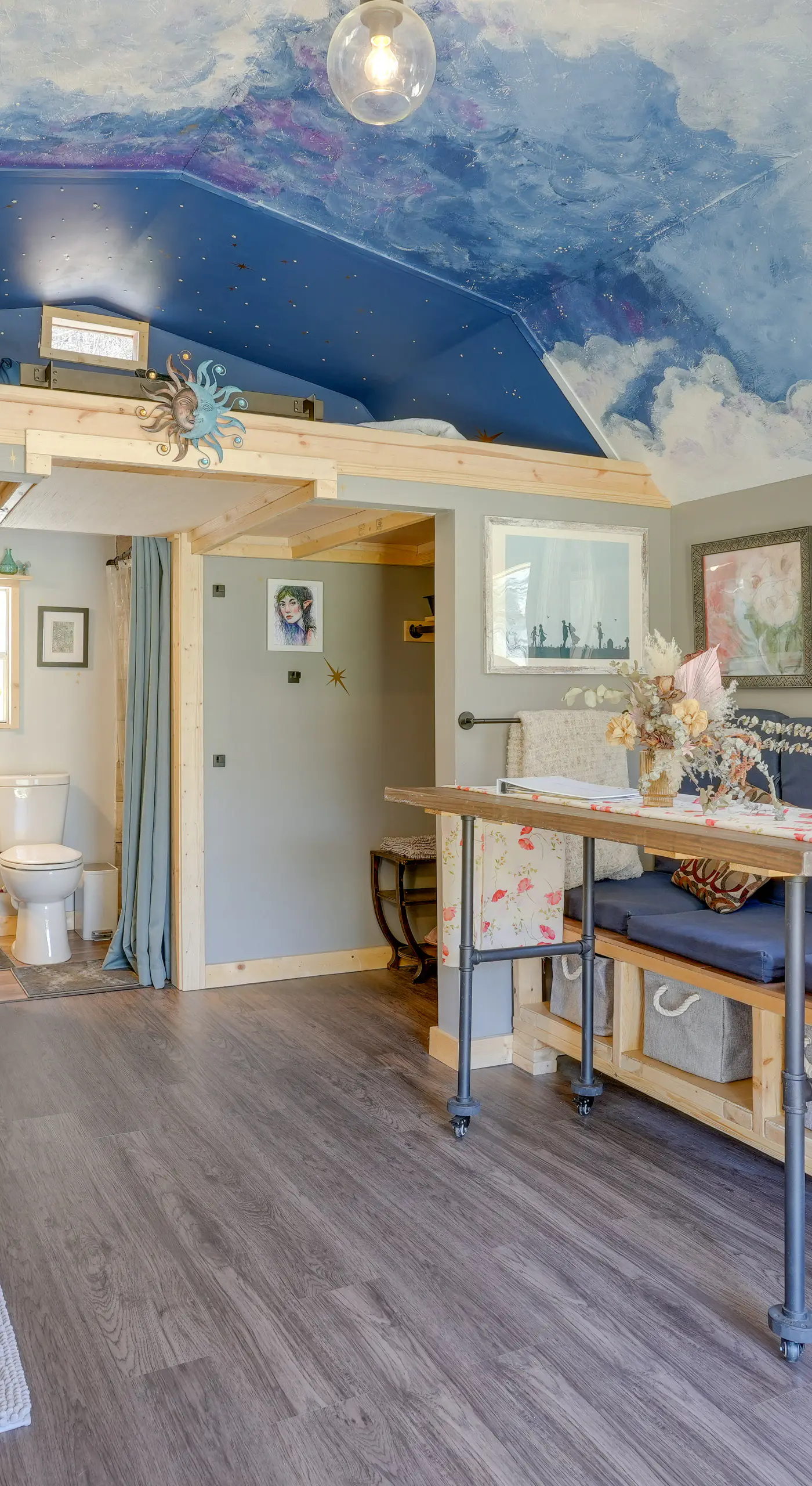 'Blue Dream' Cabin in Rising Fawn w/ Fire Pit!