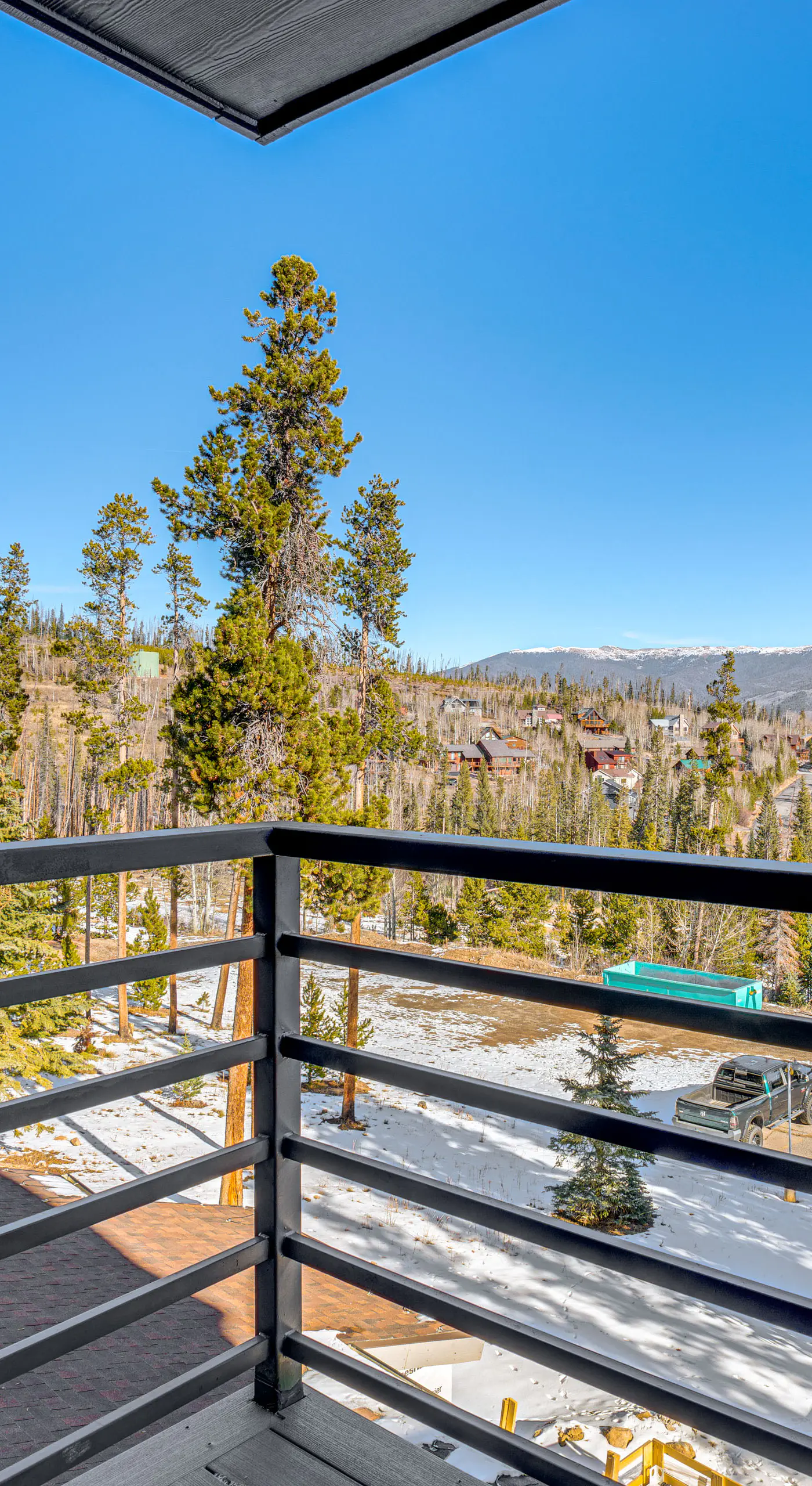 Relax in our hot tub after world class skiing