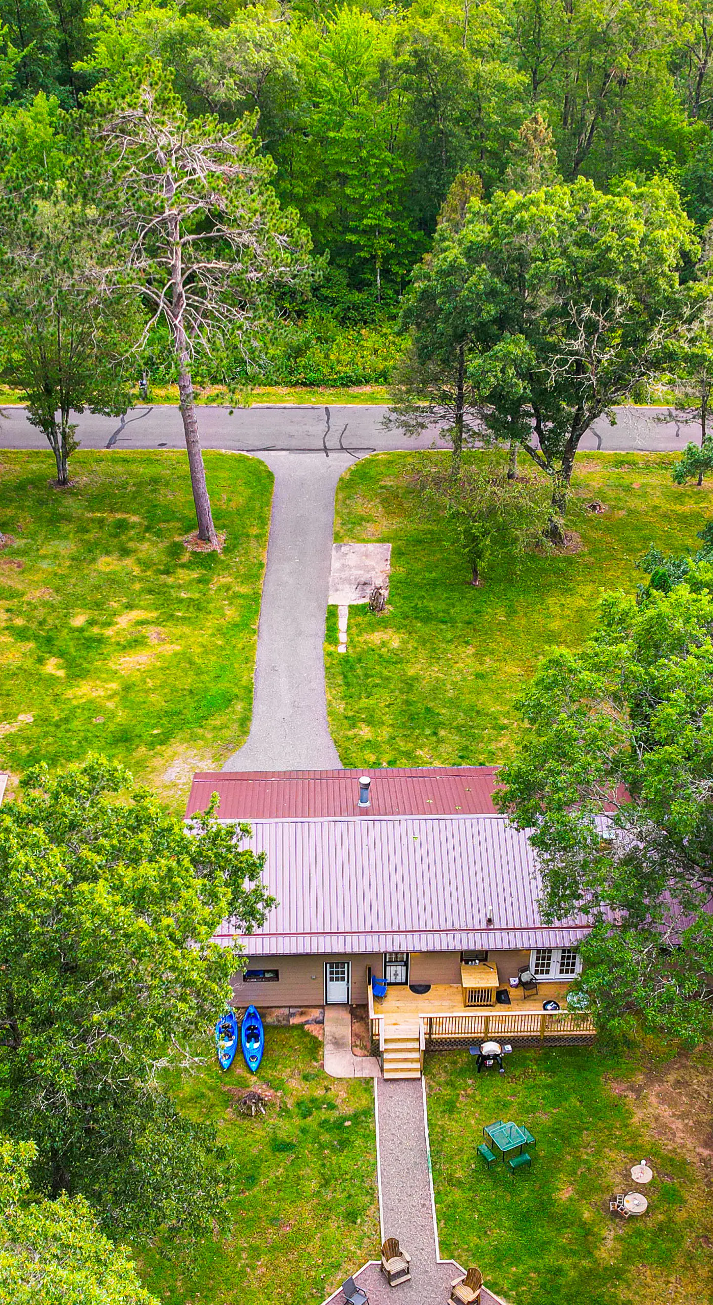 Hayward Home w/ Private Deck, Fire Pit & Kayak!
