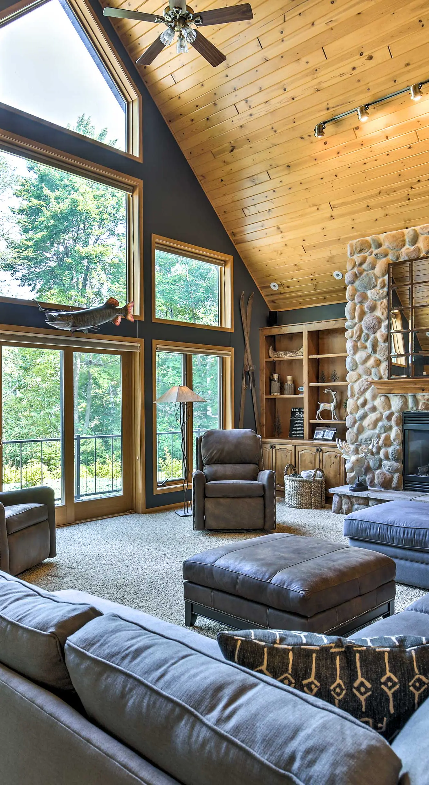 Swim, Hike, Relax: Lakefront Hayward Home w/ Deck!
