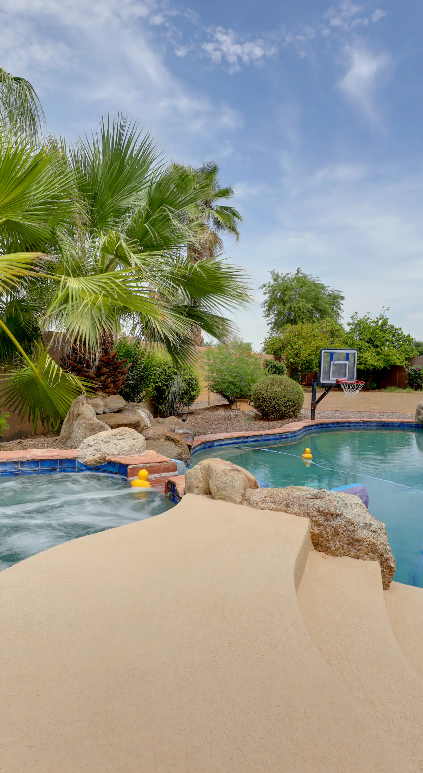 Maricopa Desert Oasis: Fenced Yard w/ Hot Tub