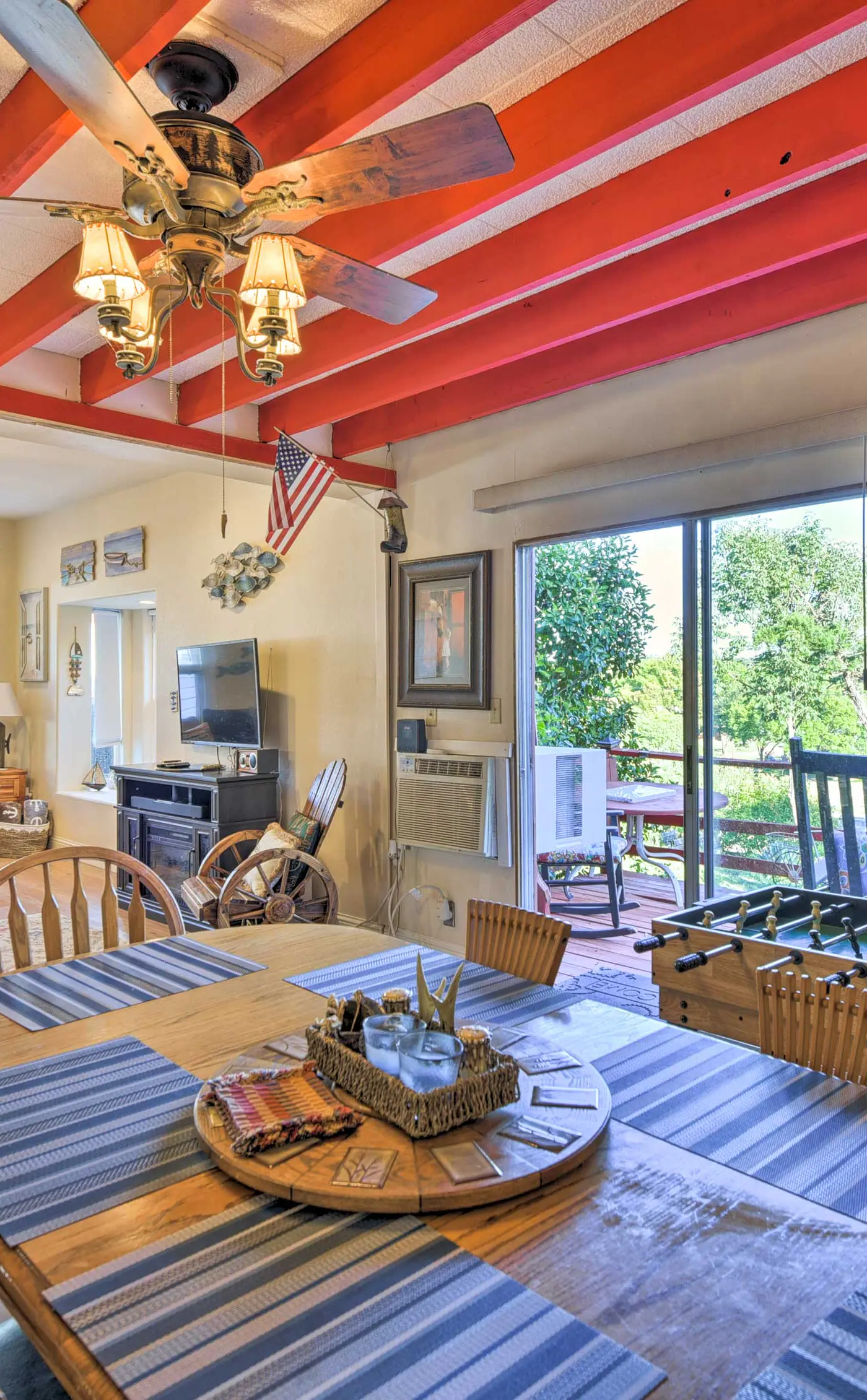 Steps to Lake! Charming Cabin: Pool Access & Decks