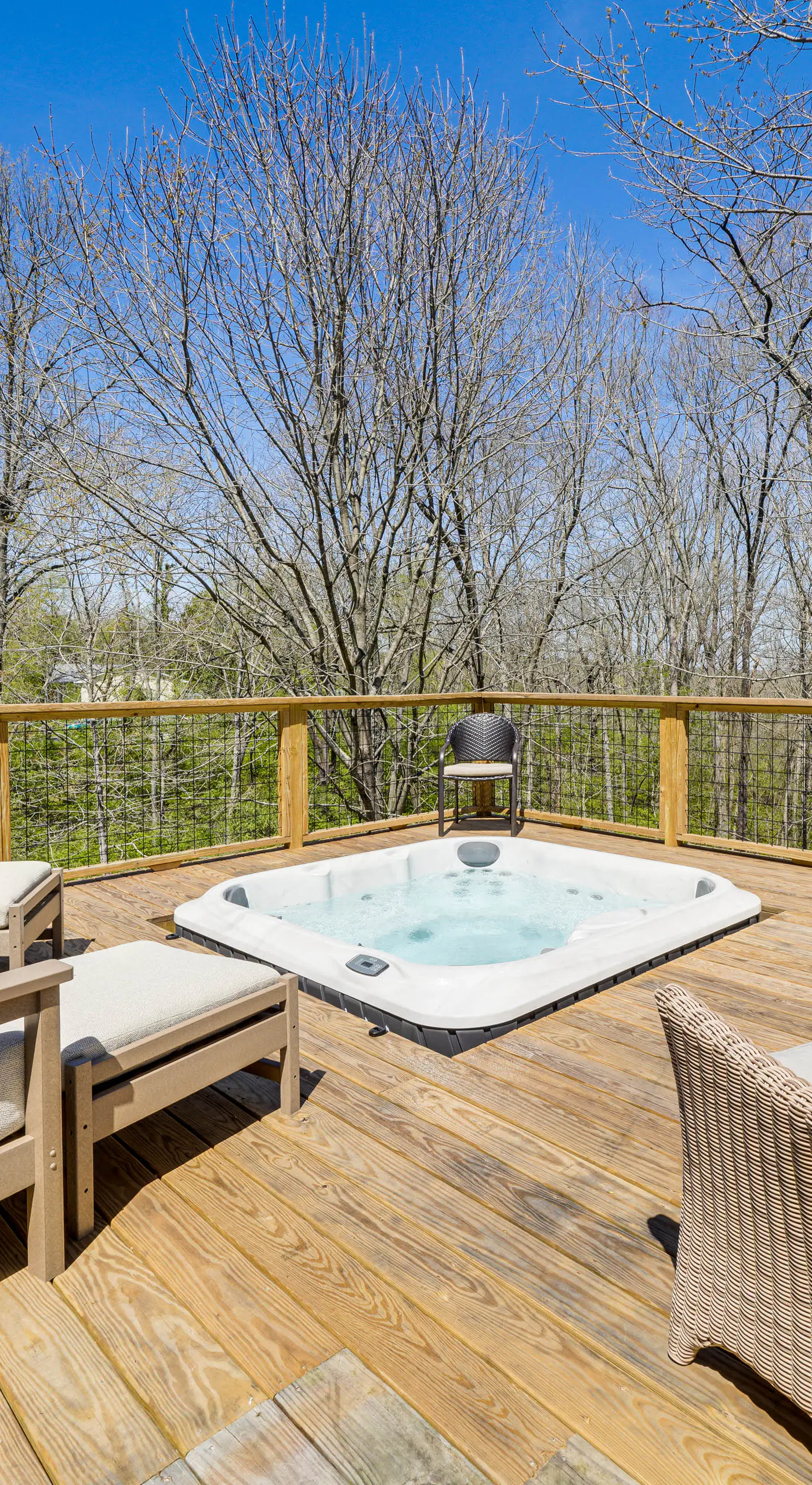 Hot Tub, Deck & Fire Pit: Chic Louisville Home!