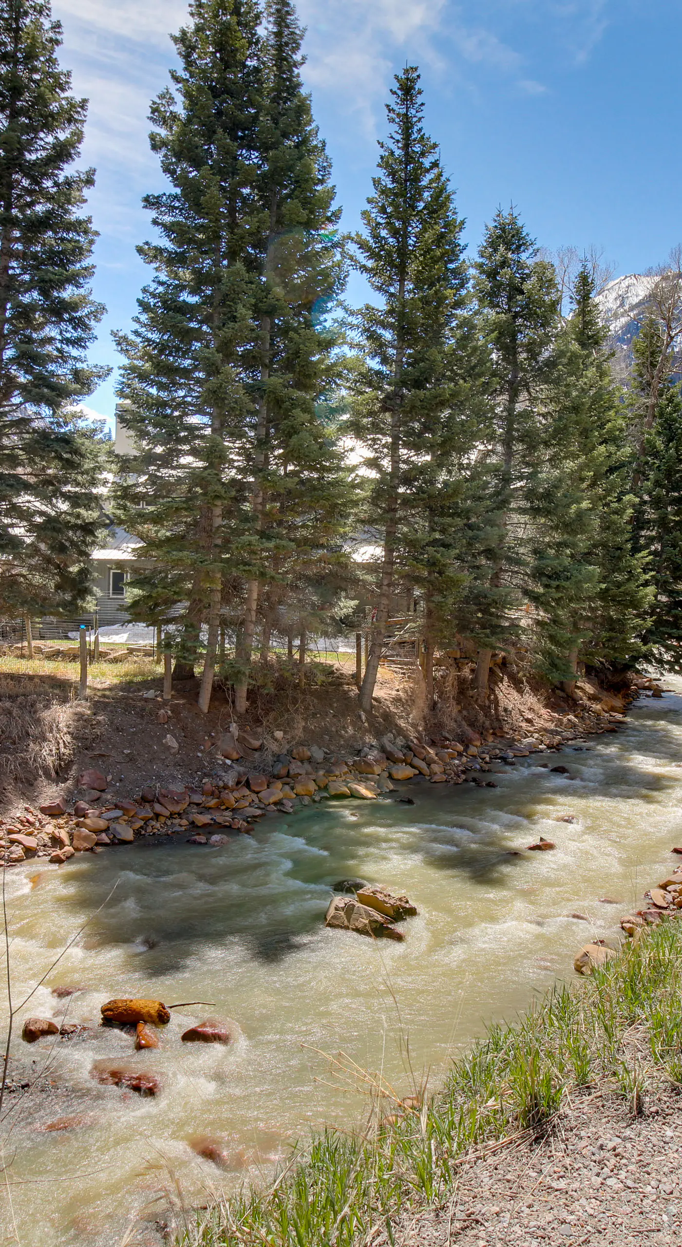 Downtown Ouray Apt w/ River & Mountain Views!