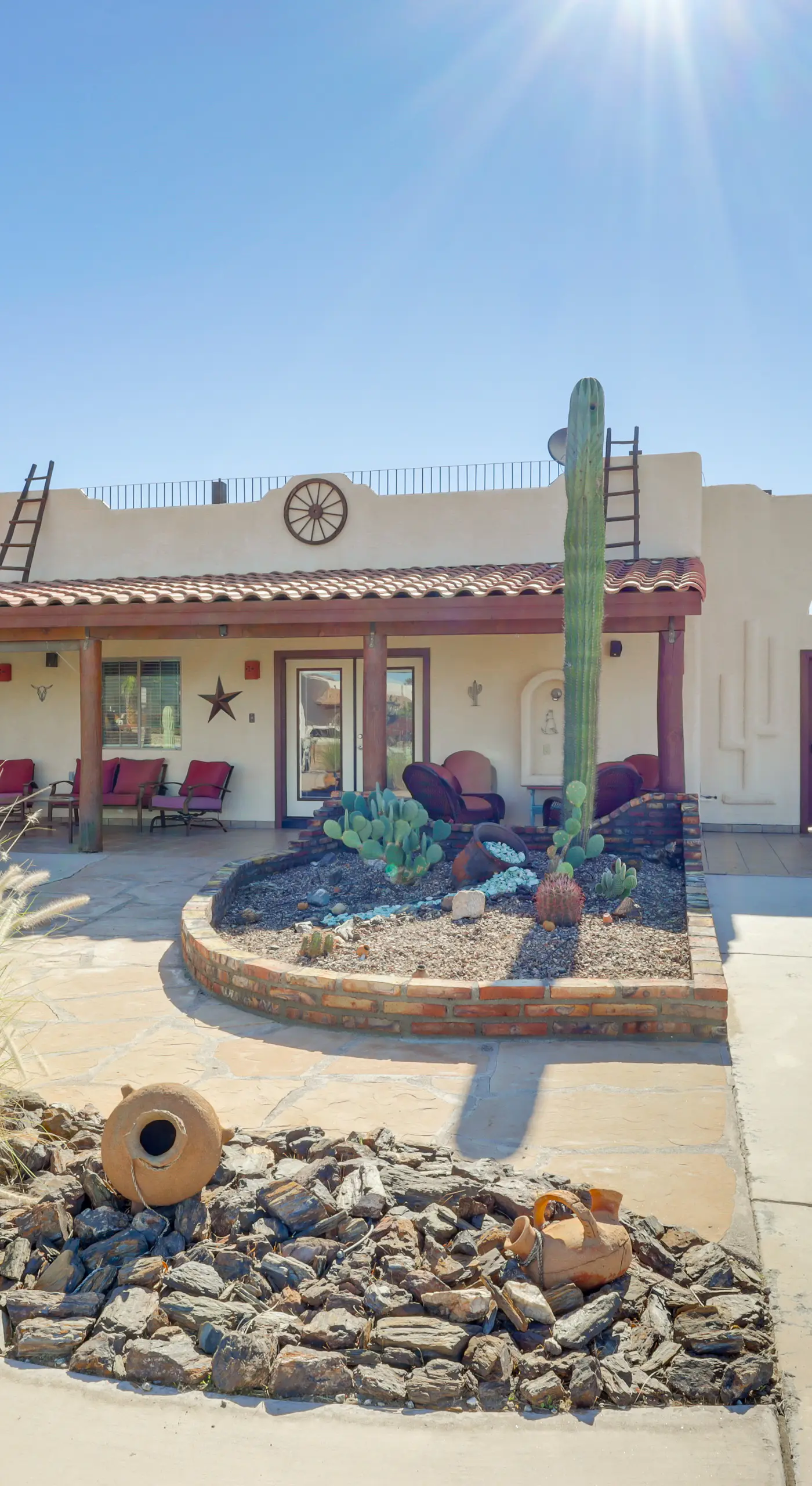 Mtn-View Casita w/ Rooftop Deck & Patio in Yuma!
