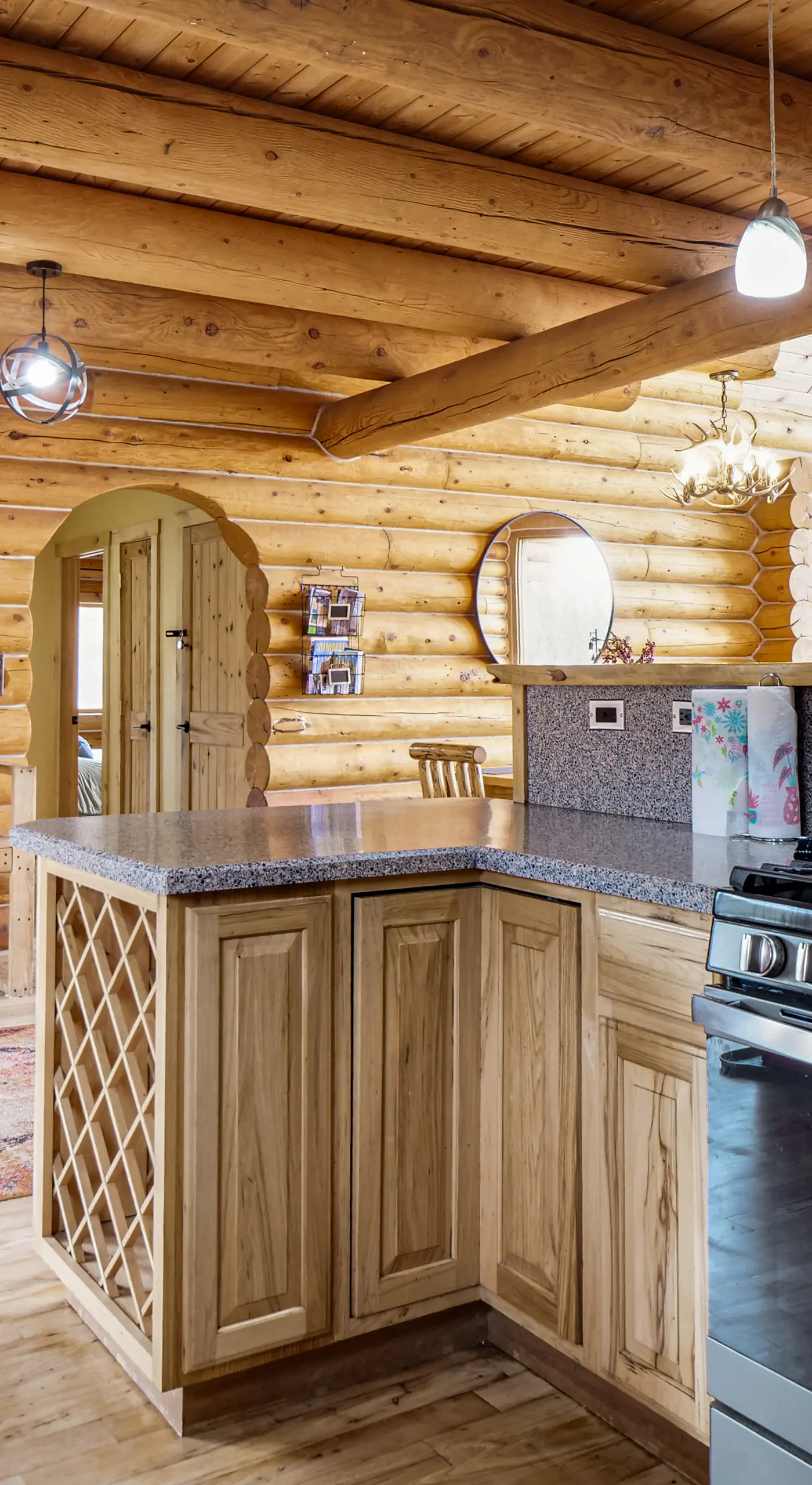 5 Acres of Scenic Beauty! Large Fairplay Log Home