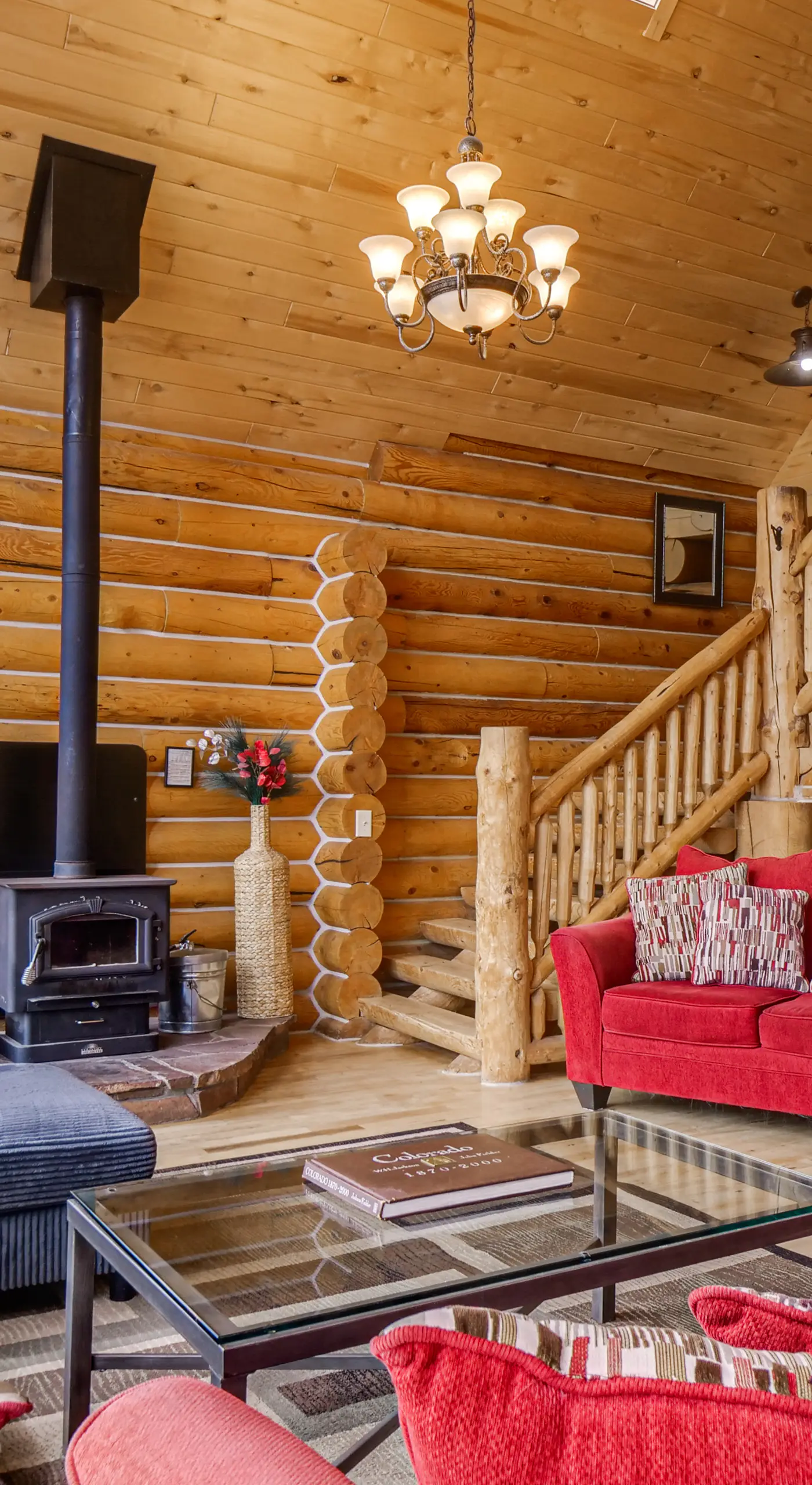 5 Acres of Scenic Beauty! Large Fairplay Log Home