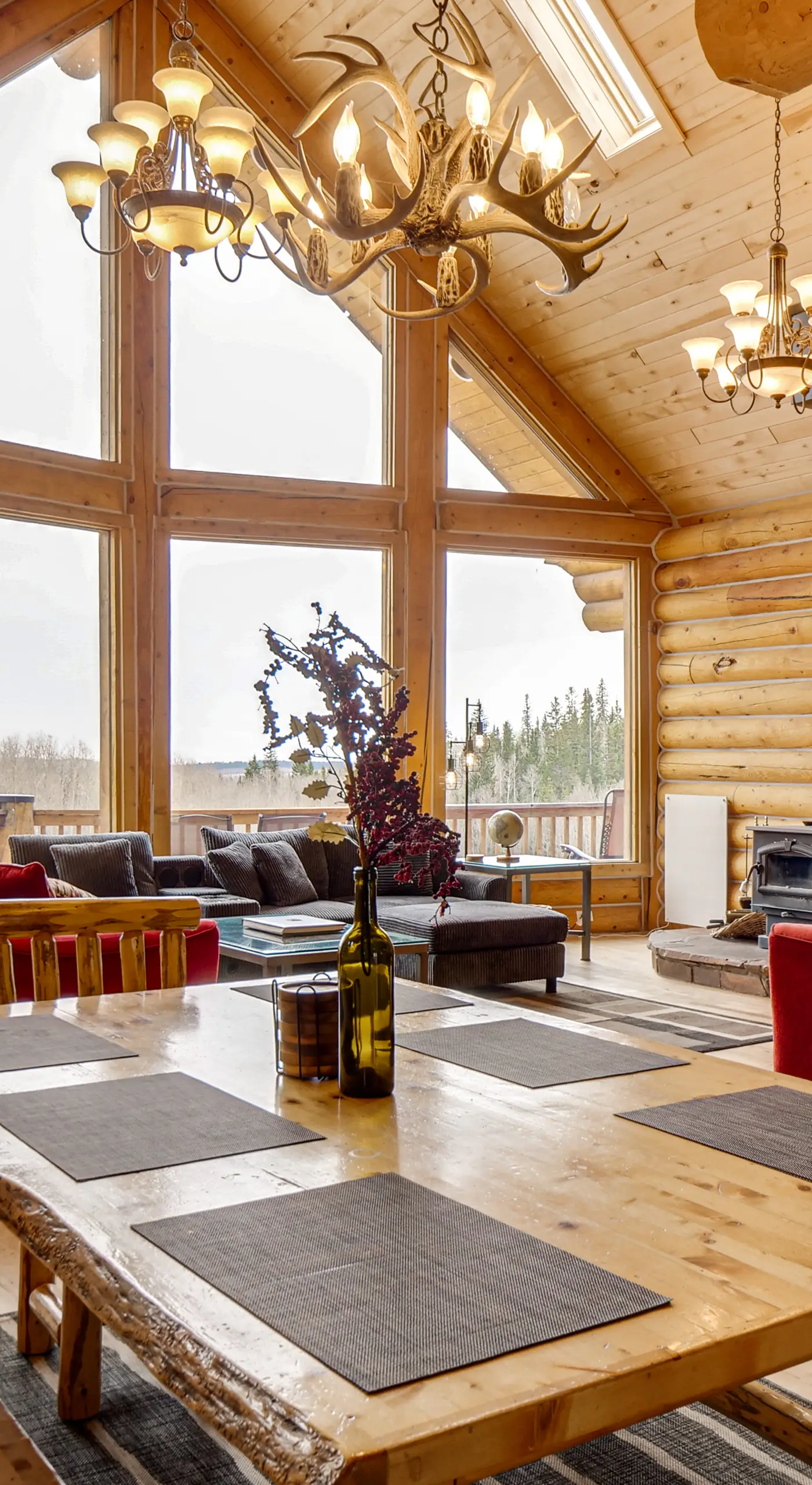 5 Acres of Scenic Beauty! Large Fairplay Log Home