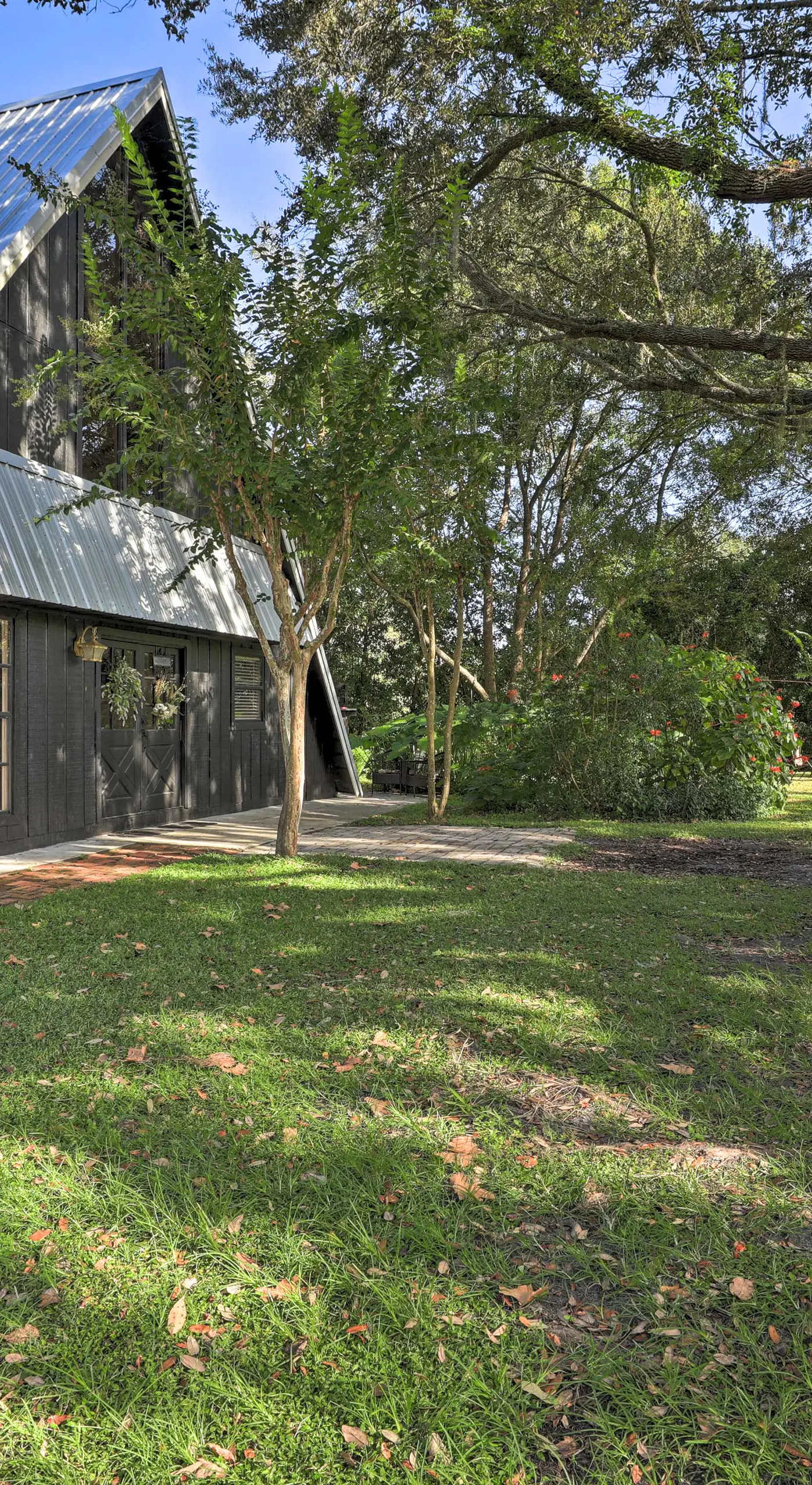 Chic A-Frame Escape w/ Fire Pit - Private Property