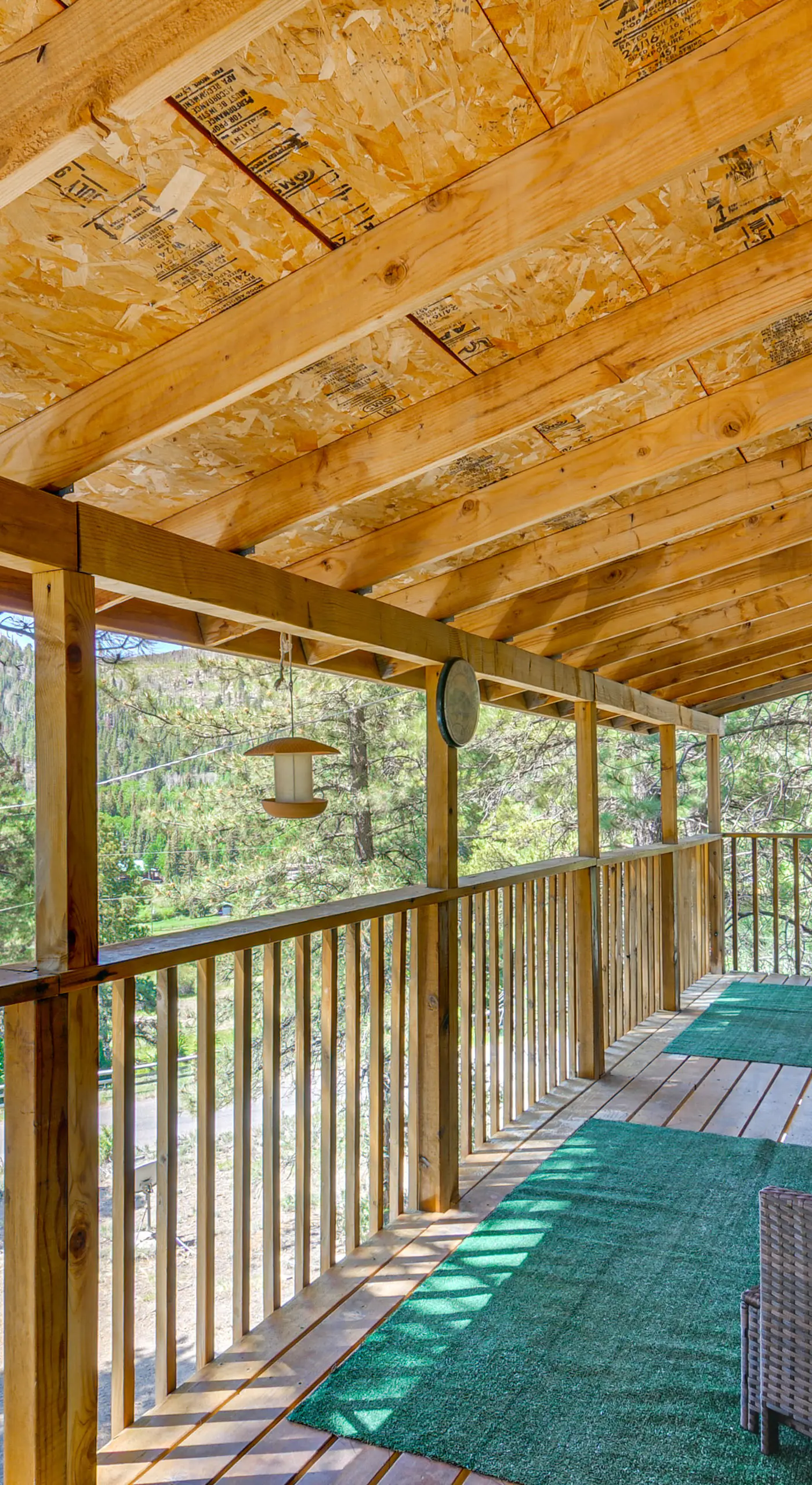 Furnished Deck & Mountain Views: Panguitch Cabin