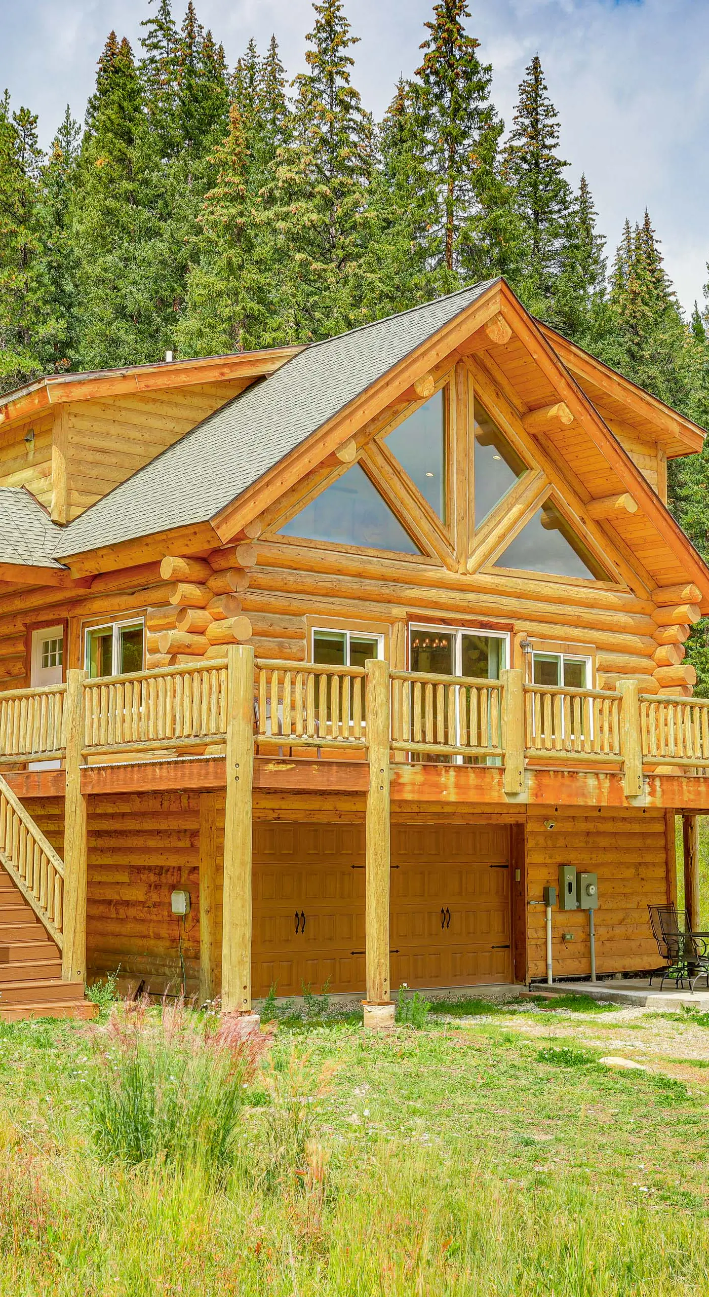 Log Cabin w/ Wraparound Deck in Breckenridge!